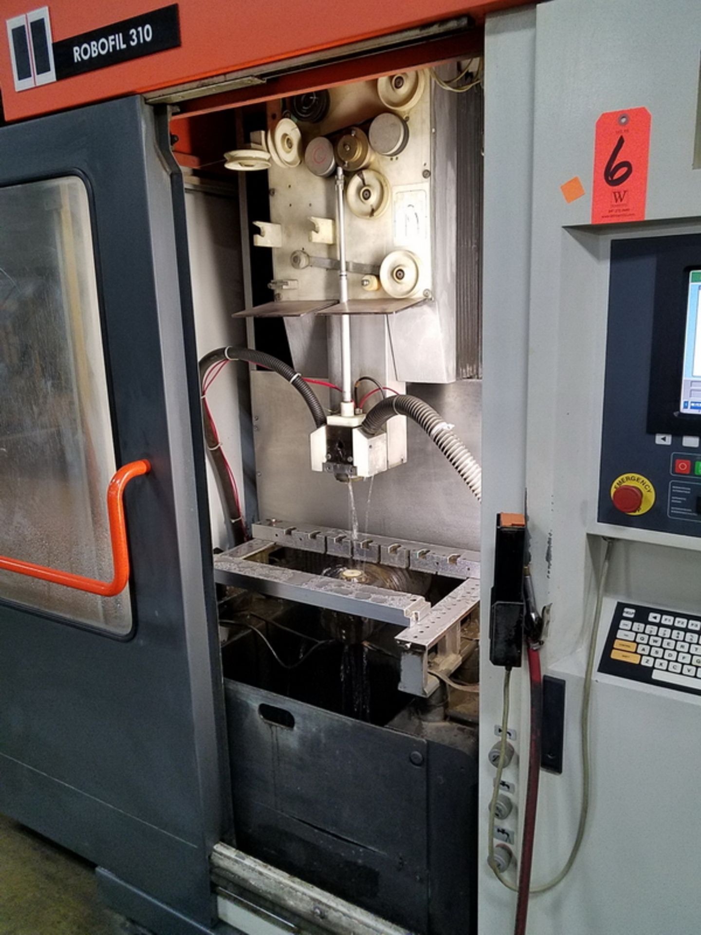 Charmilles Technologies Robofil 310 CNC Wire EDM, S/N: 5.2413 (1995); with X-Axis Travel: 15.75 in., - Image 8 of 10