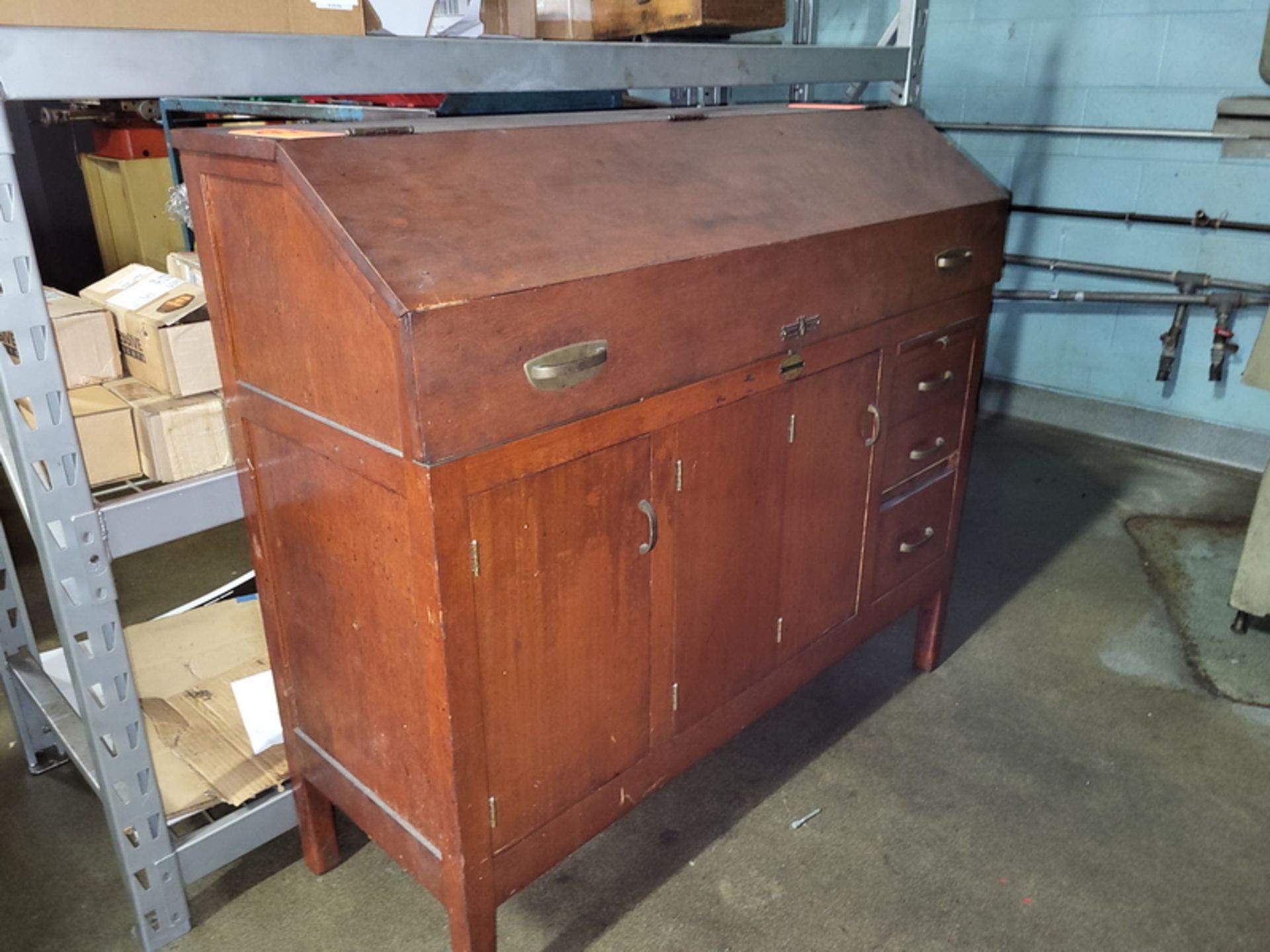 Moore Wood Jig Grinder Storage Cabinet (Empty) (Removal Cost: $100)