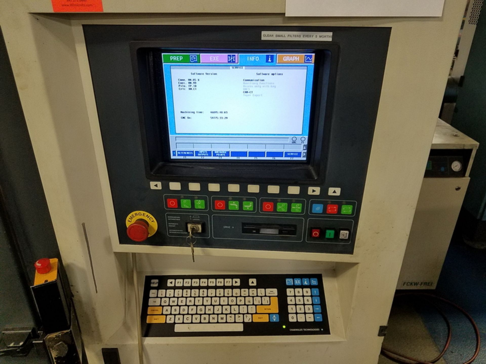 Charmilles Technologies Robofil 510 CNC Wire EDM, S/N: 550508 (1996); with X-Axis Travel: 700-mm, - Image 3 of 9