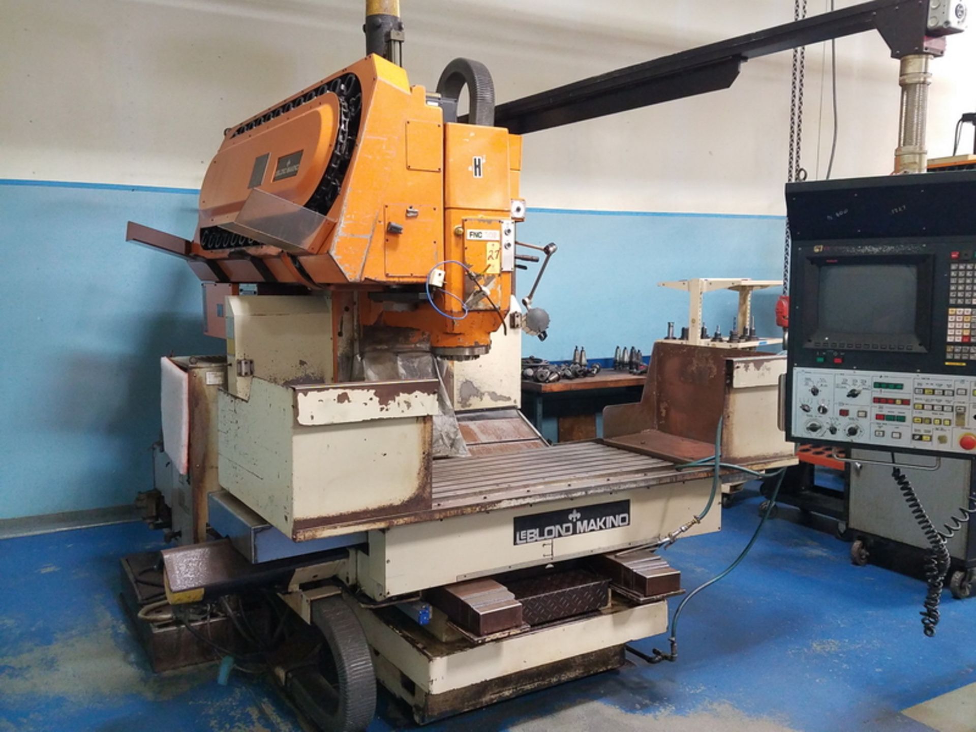 LeBlond Makino Model FNC106-A30 CNC Vertical Machining Center, S/N: LM 160 (1986); with 30-