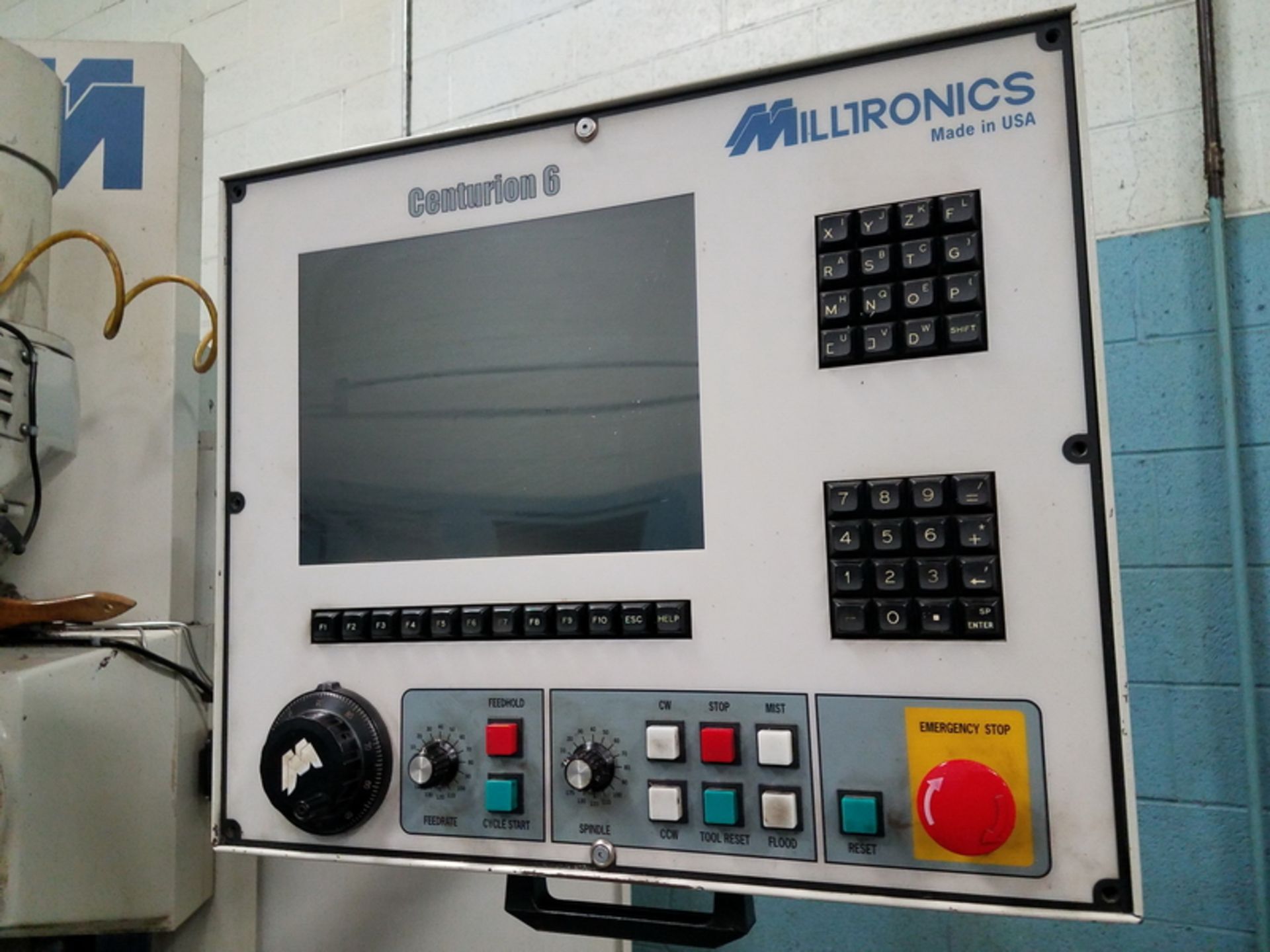 Milltronics 3-Axis Series E Model MB 19 CNC Vertical Milling Machine, S/N: 7102 (2003); with - Image 4 of 7