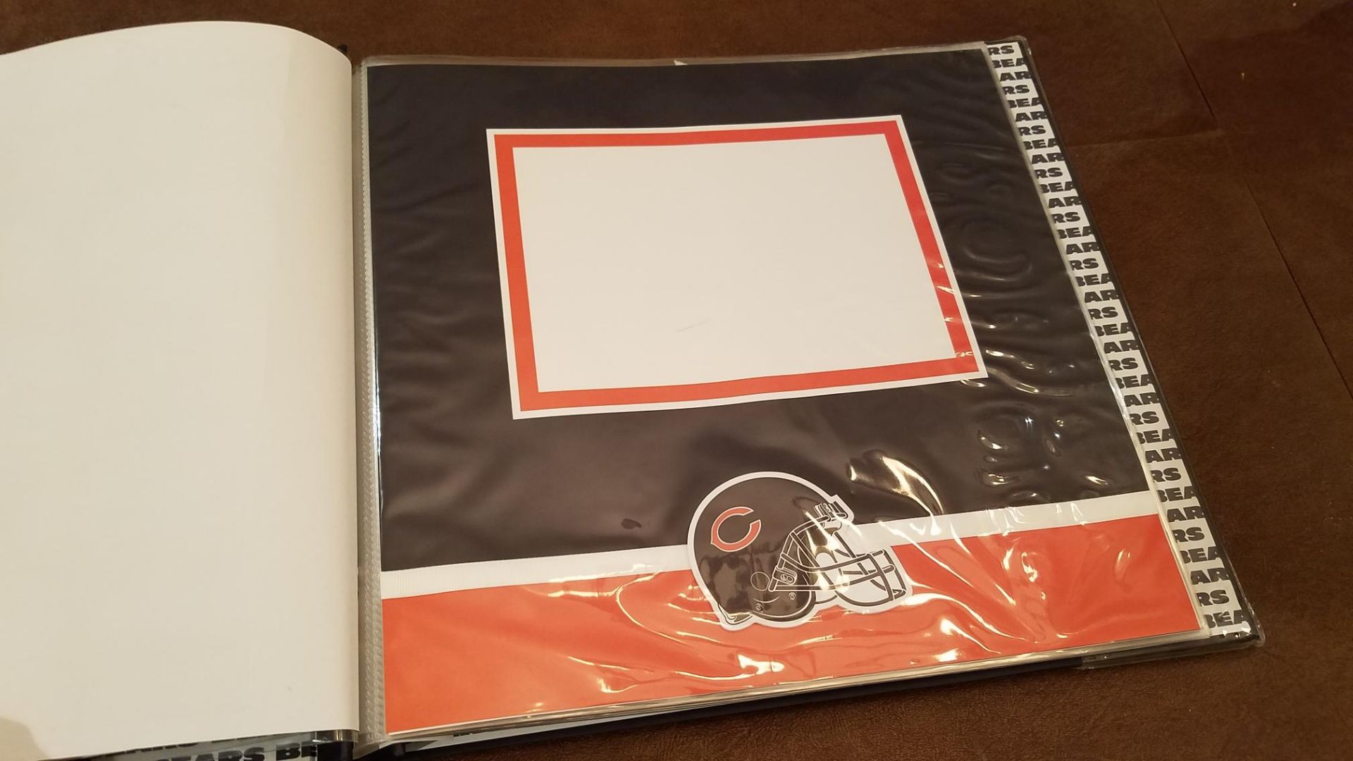 Chicago Bears 16-Page Scrapbook (Still in Protective Plastic) - Image 5 of 14