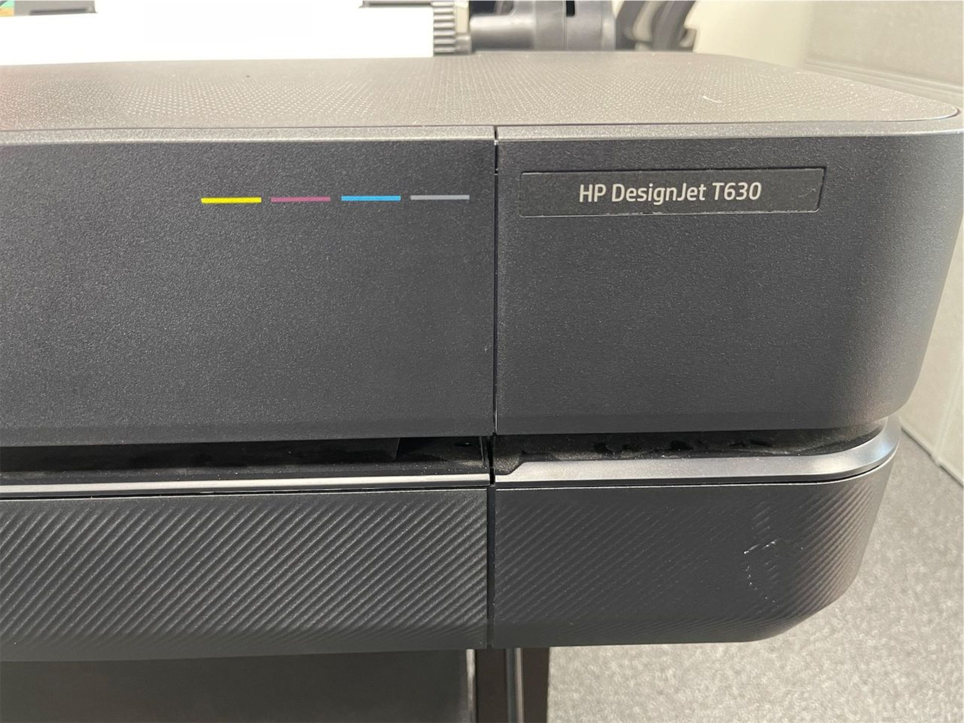 HP DesignJet T630 Large Format Wireless Plotter Printer, S/N: CNOBA2M037; - Image 3 of 3