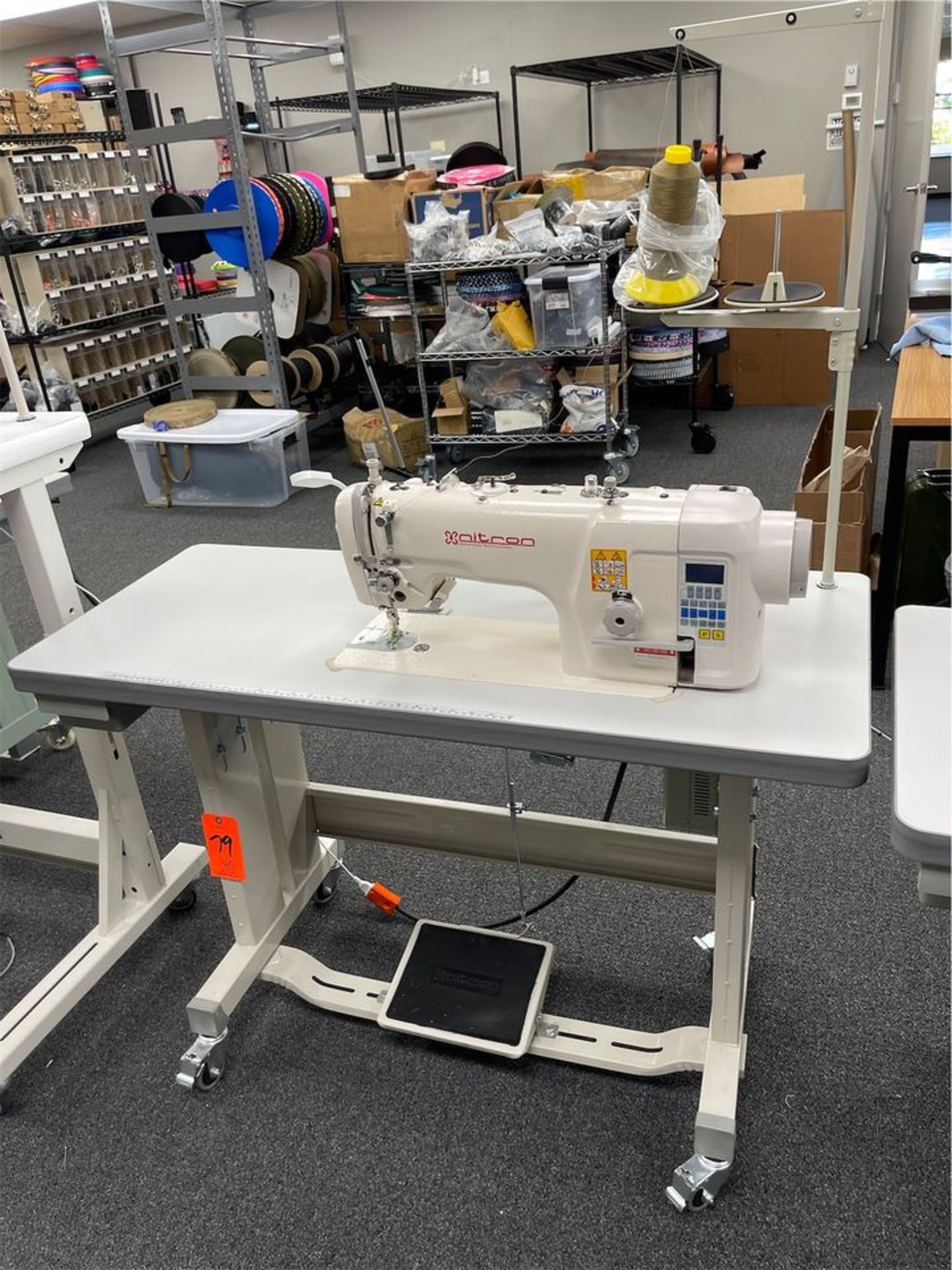 Nitron Model 9817H-D4 Single Needle Needle Feed Sewing Machine, S/N: B0421038451; with Lockstitch,