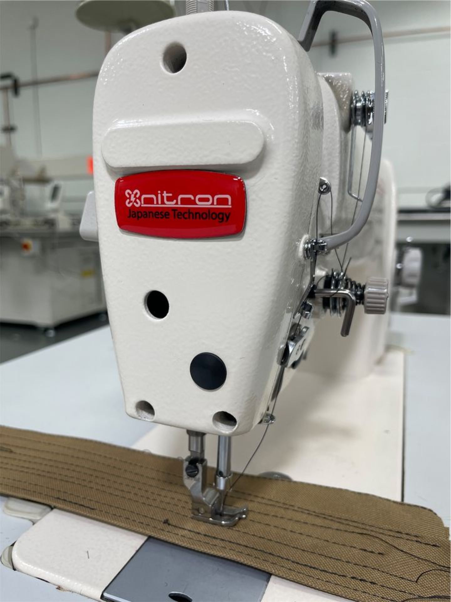 Nitron Model 9817H-D4 Single Needle Needle Feed Sewing Machine, S/N: B0421038445; with Lockstitch, - Image 4 of 9