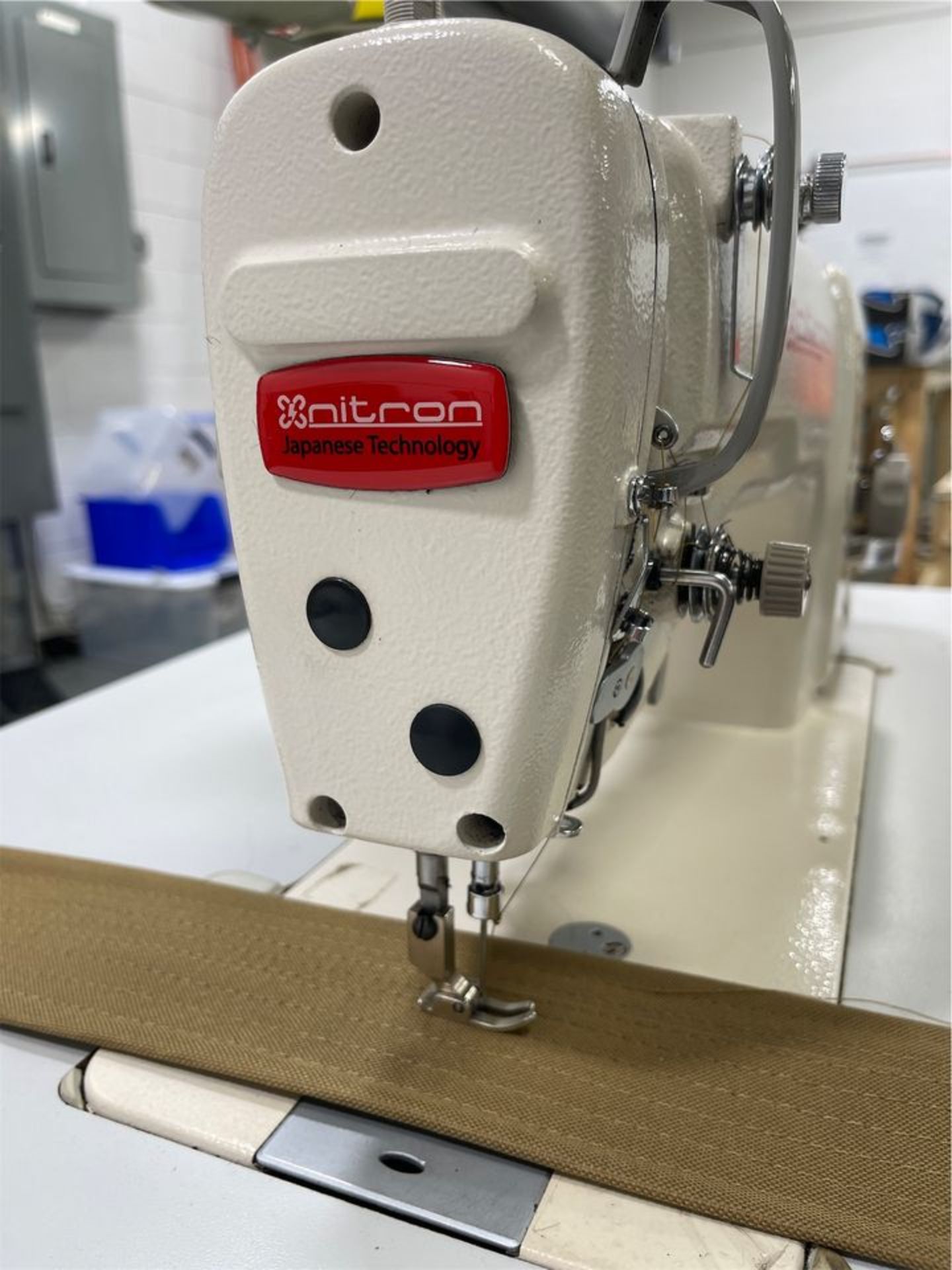 Nitron Model 9817H-D4 Single Needle Needle Feed Sewing Machine, S/N: B0421038446; with Lockstitch, - Image 3 of 7