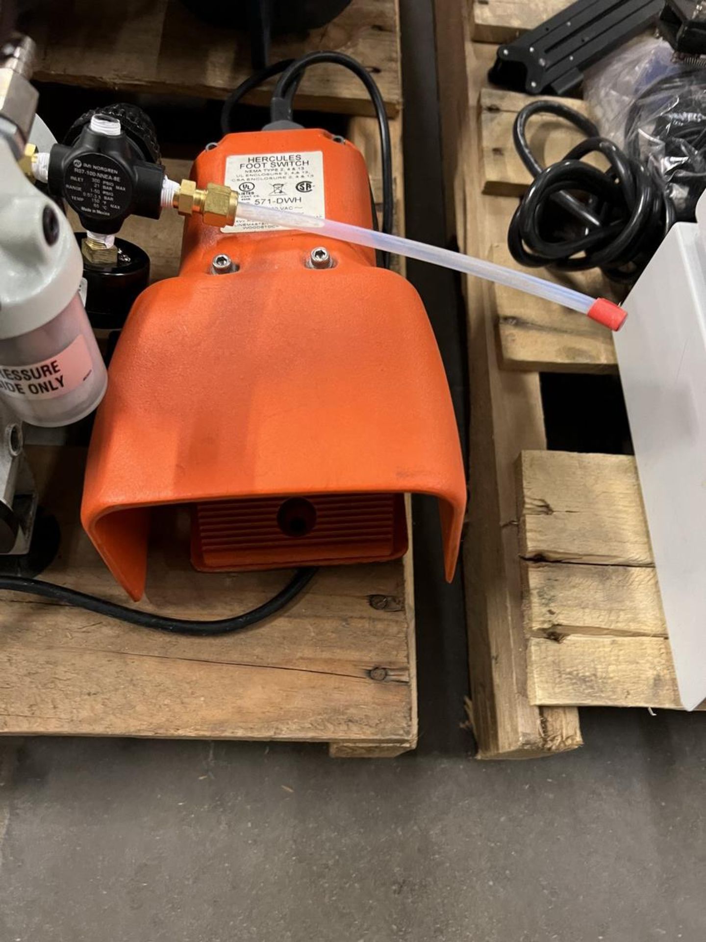 Lot - (3) Assorted Vacuum Pumps; to Include: (1) Foot Peddle Actuator - Image 5 of 5
