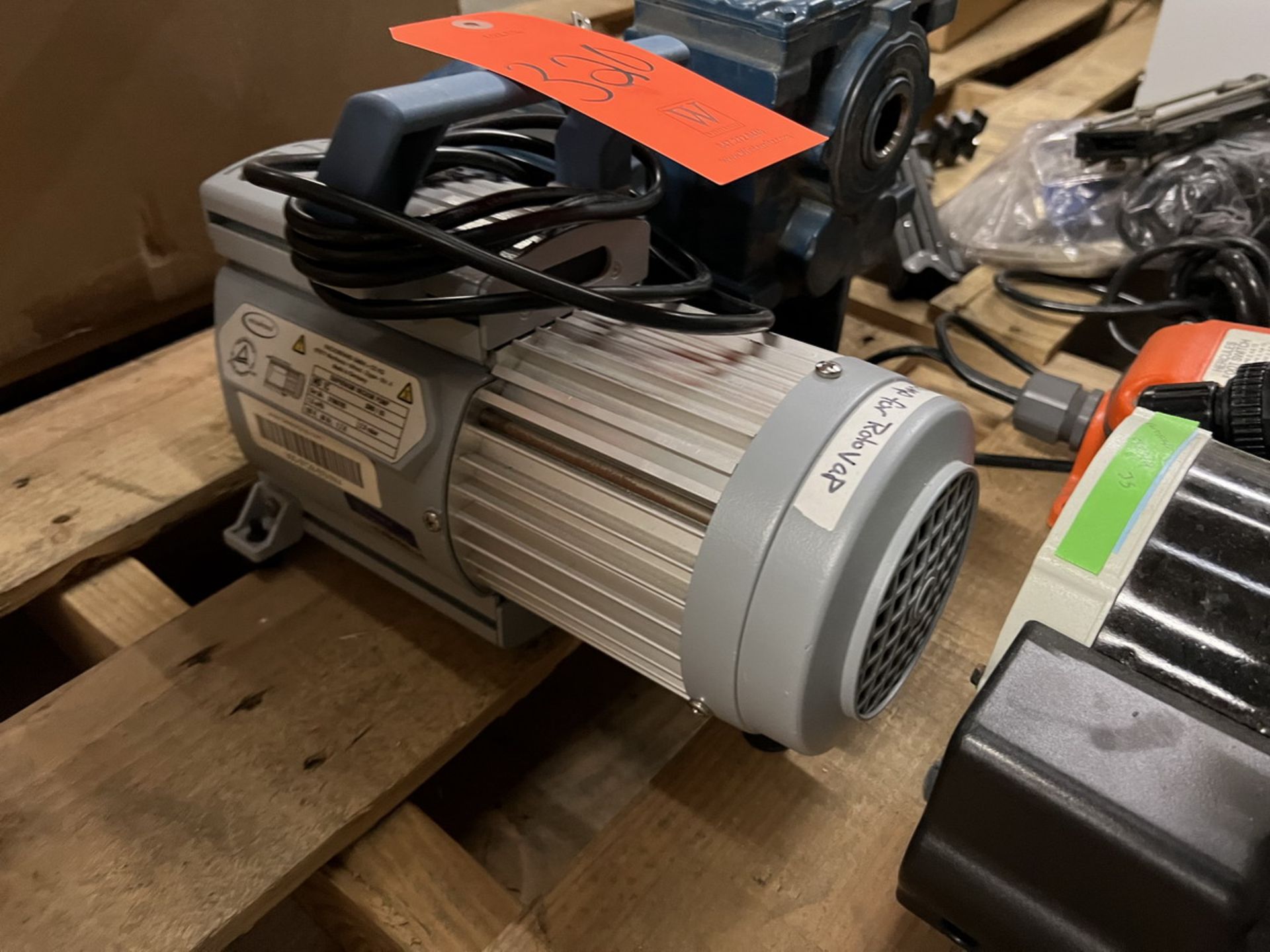 Lot - (3) Assorted Vacuum Pumps; to Include: (1) Foot Peddle Actuator - Image 2 of 5