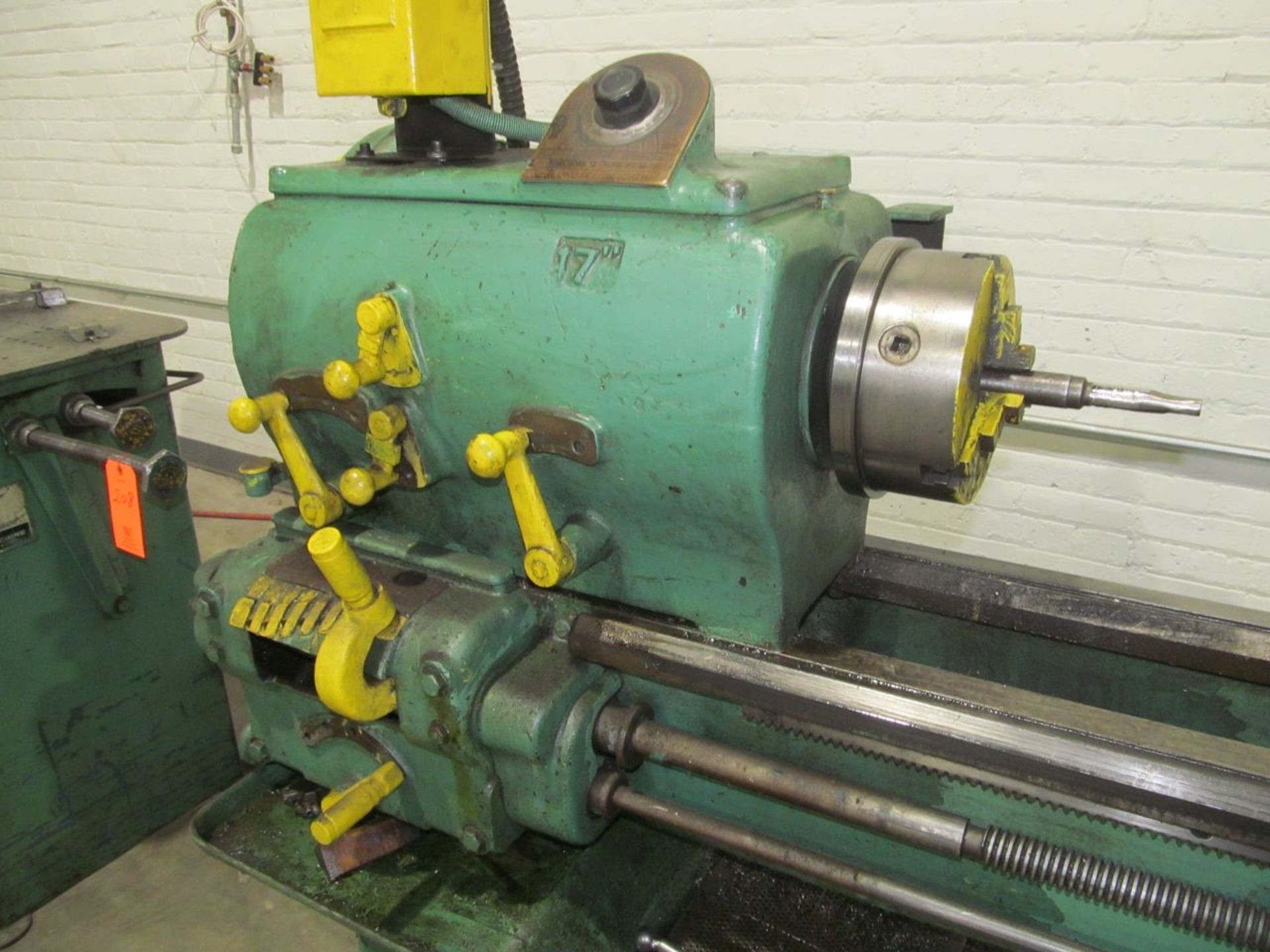 LeBlond Regal 17 in. x 30 in. (approx.) Tool Room Lathe; with 8 in. 3-Jaw Chuck, 1-1/2 in. Hole Thru - Image 3 of 4