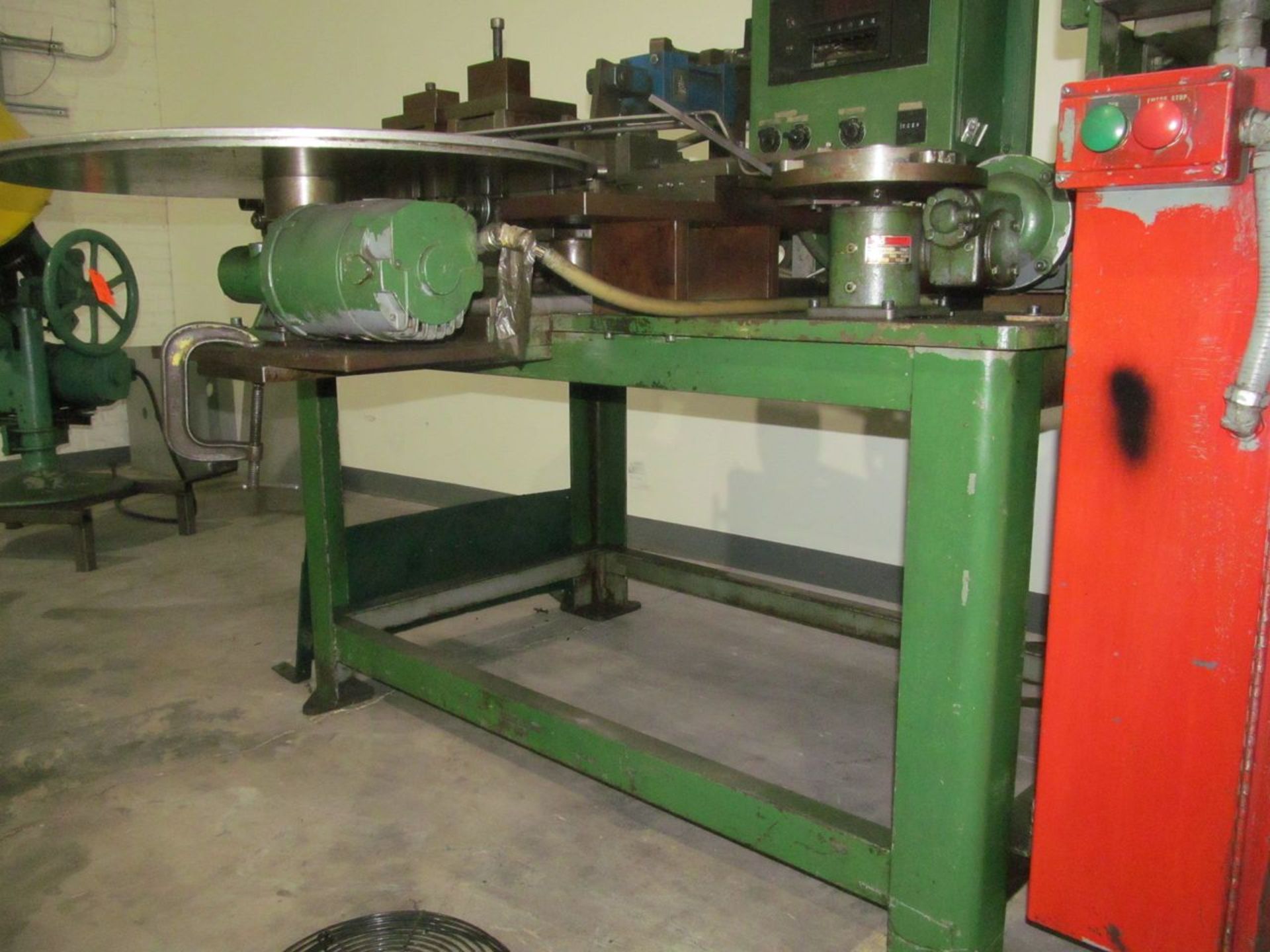 Wire Forming Machine; Custom Made, with Cooper-Weymouth .187 Dia. 7-Rolls Wire Straightener S/N: - Image 7 of 8