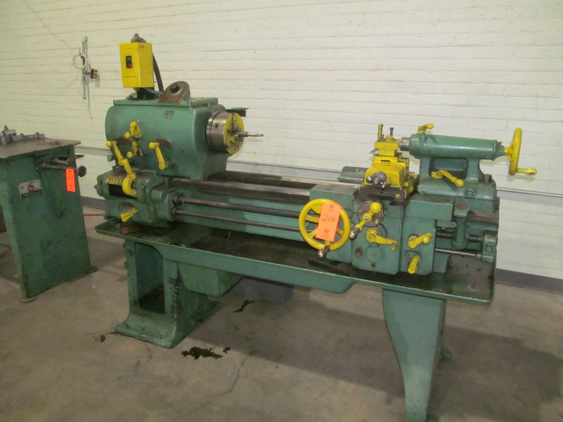 LeBlond Regal 17 in. x 30 in. (approx.) Tool Room Lathe; with 8 in. 3-Jaw Chuck, 1-1/2 in. Hole Thru
