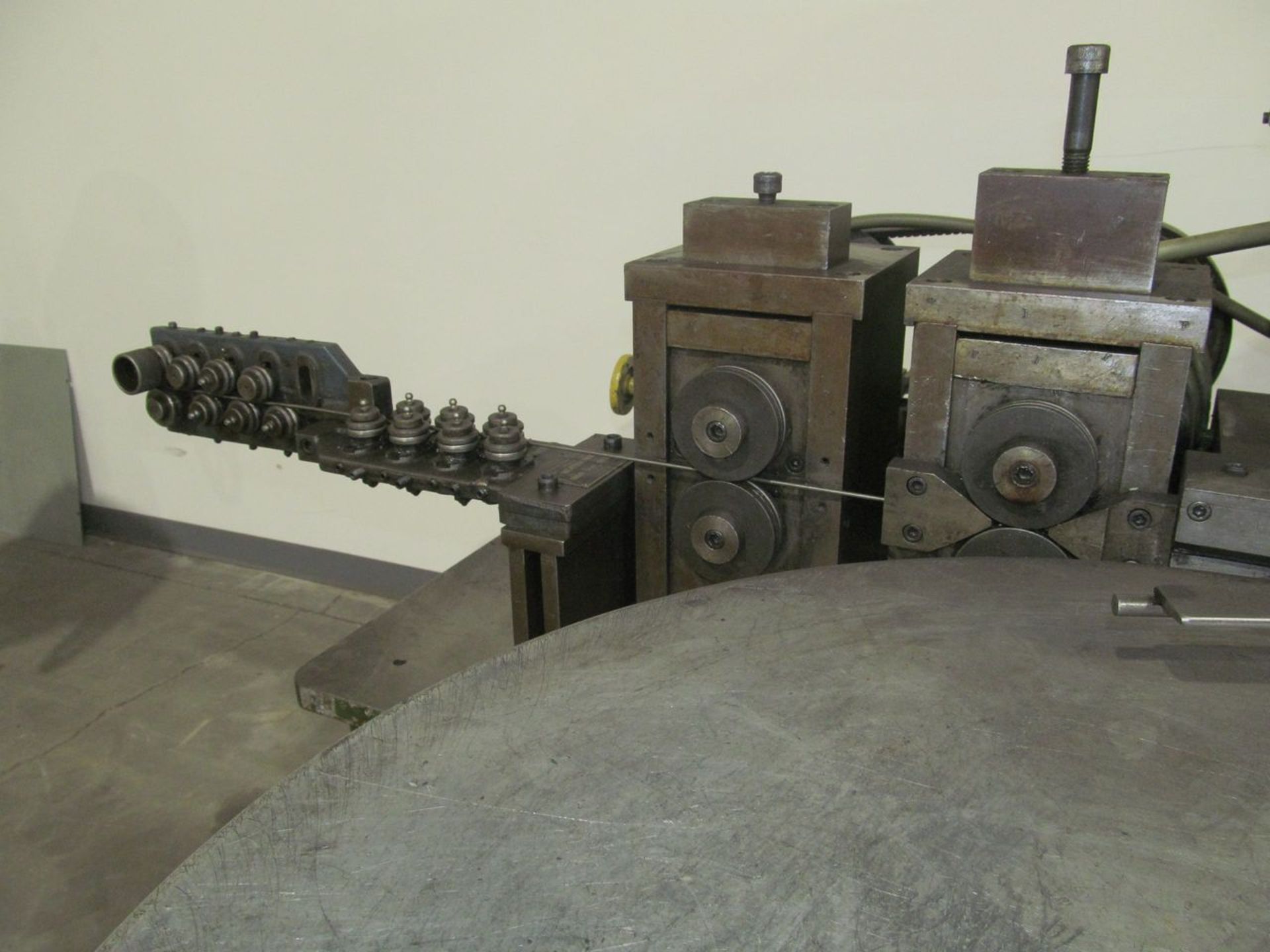 Wire Forming Machine; Custom Made, with Cooper-Weymouth .187 Dia. 7-Rolls Wire Straightener S/N: - Image 3 of 8