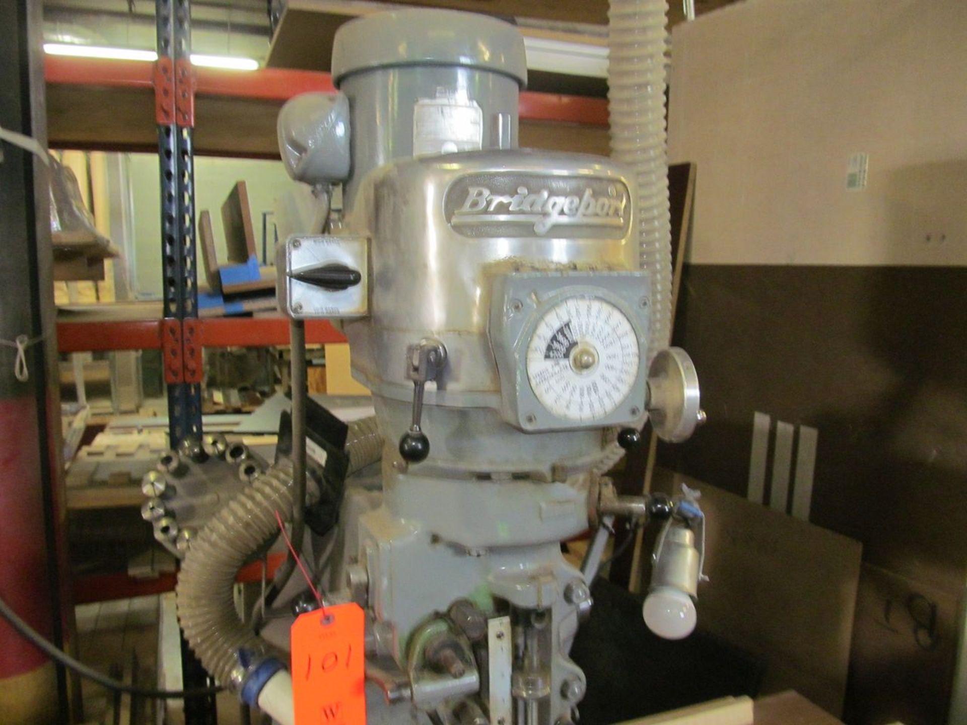 Bridgeport 1-1/2 HP Variable Speed Vertical Milling Machine, S/N: 12BR120442; with Bridgeport - Image 4 of 7