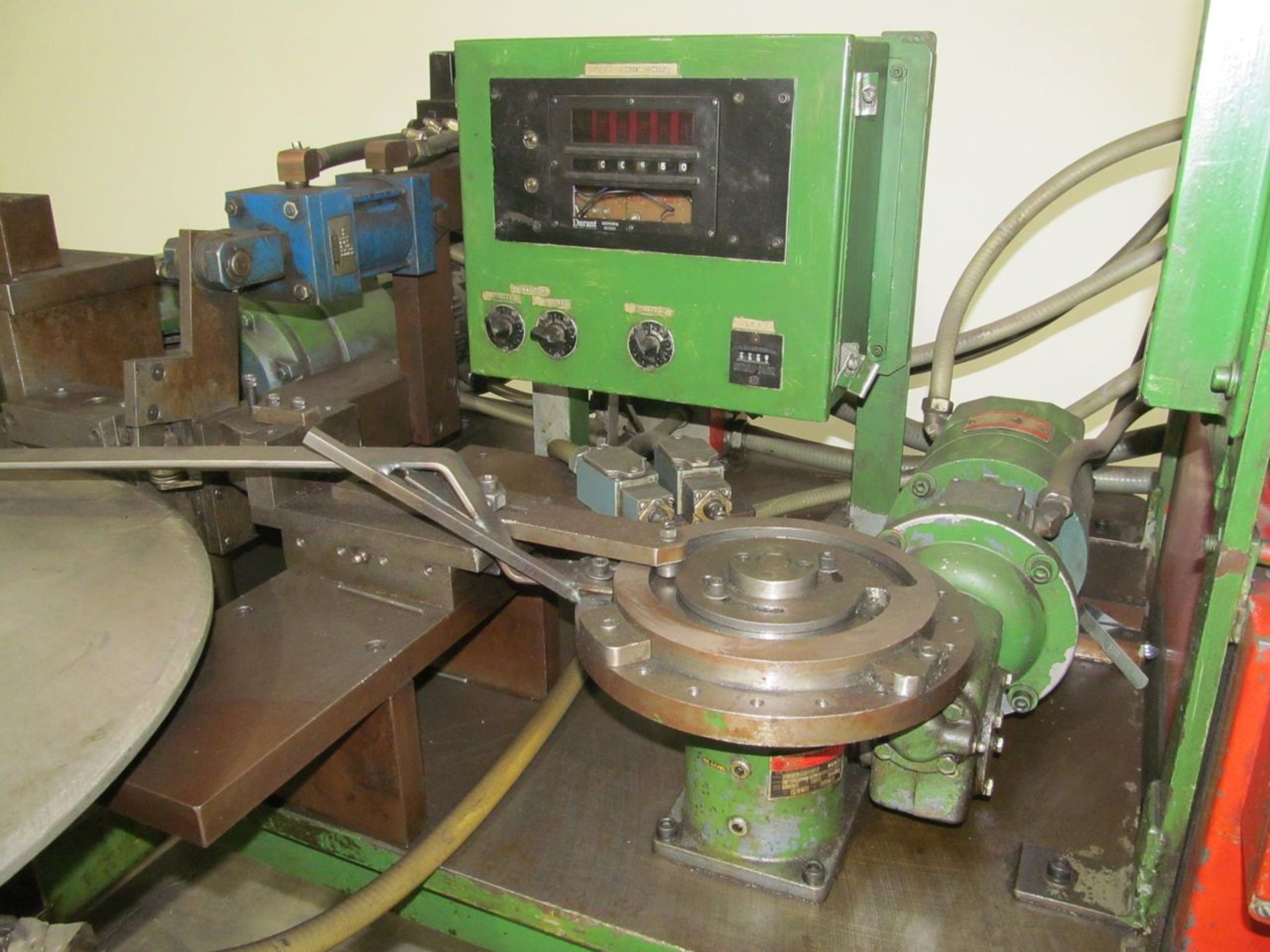 Wire Forming Machine; Custom Made, with Cooper-Weymouth .187 Dia. 7-Rolls Wire Straightener S/N: - Image 4 of 8