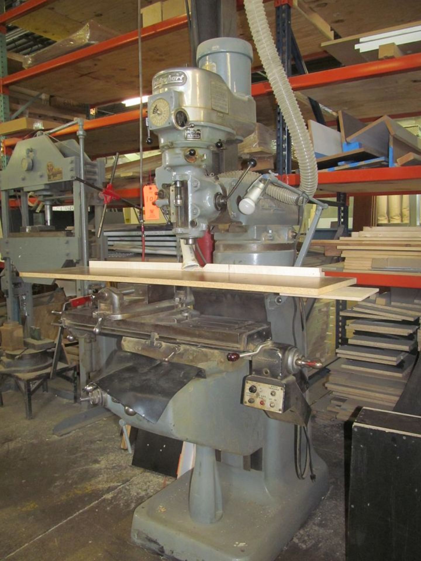 Bridgeport 1-1/2 HP Variable Speed Vertical Milling Machine, S/N: 12BR120442; with Bridgeport - Image 2 of 7