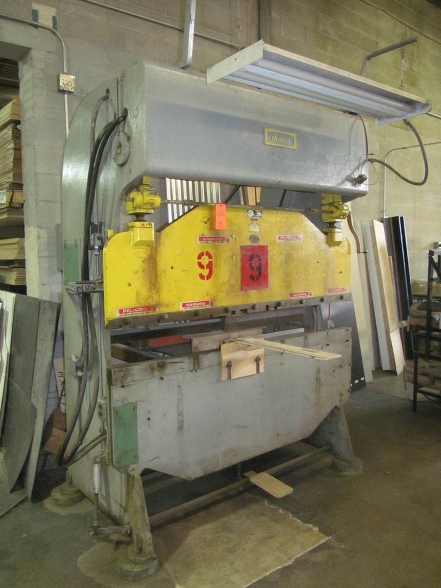 Di-Acro 6 ft. Model 14-72 Mechanical Press Brake, S/N: JG-1081; with Power Back Gauge, Link Electric - Image 2 of 12