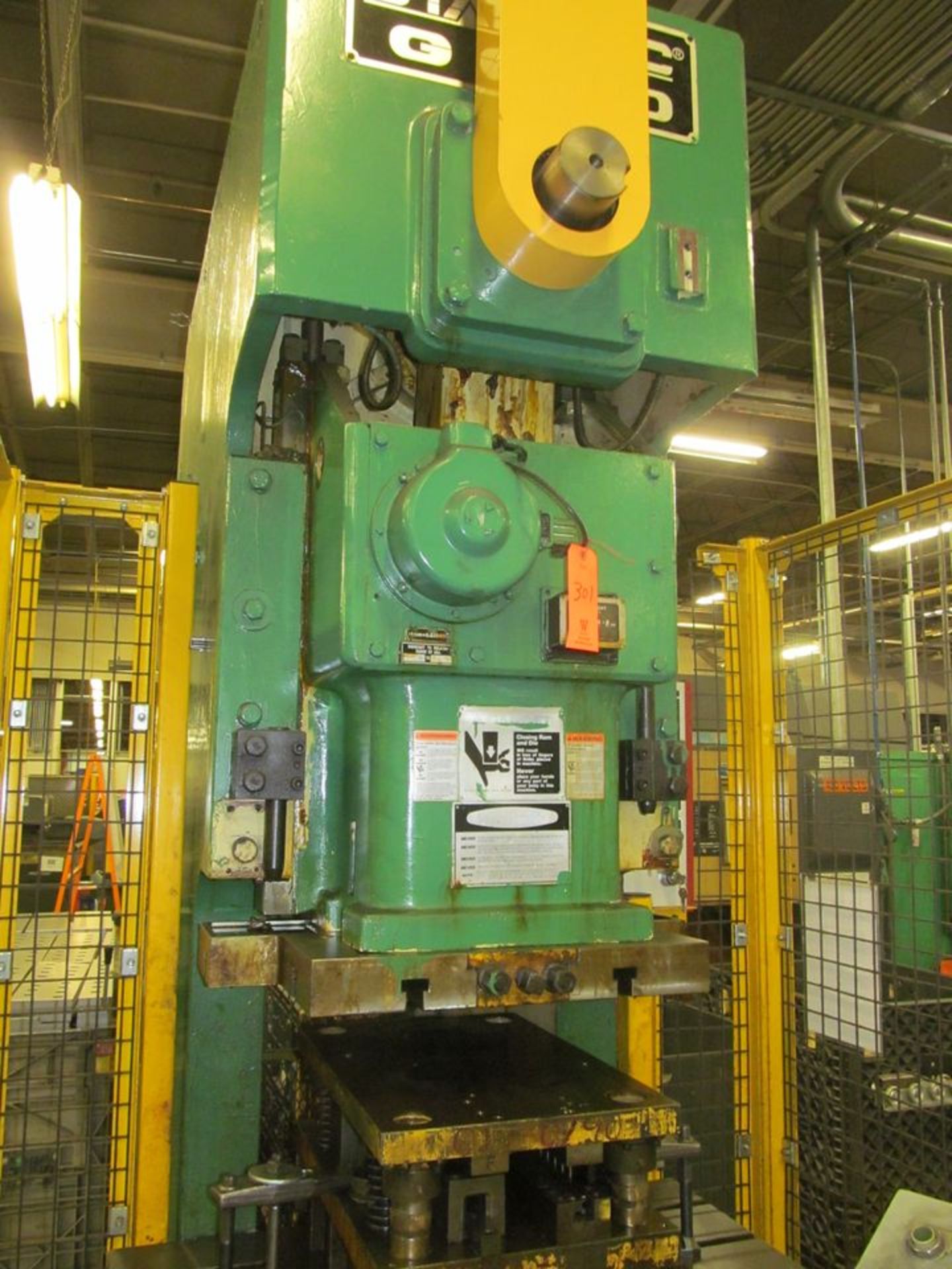 Stamtec 80-Ton Capacity Model G1-80 Gap Frame Stamping Press, S/N: S001119 (2000); 35 to 80 SPM, 5. - Image 7 of 10