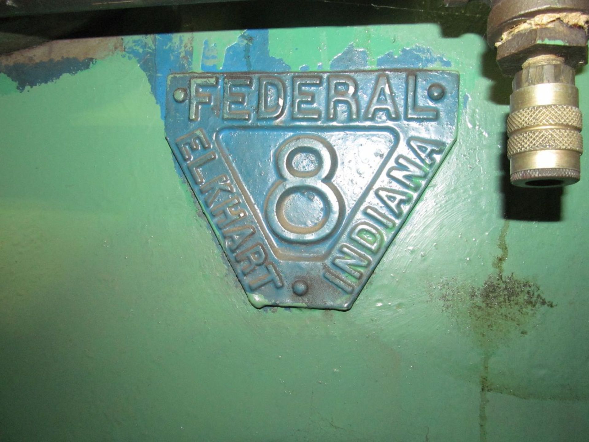 Federal 100-Ton Capacity (approx.) No. 8 Back-Geared O.B.I. Stamping Press, S/N: N/A; with Triad - Image 8 of 8