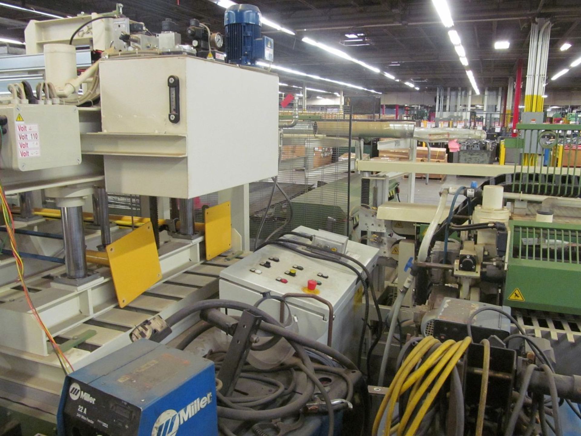 Orma Machine Type NPC/A/R 32/16 AF-BO Hot Press Line, S/N: L2330215 (2016); 63 in. x 126 in. (10' - Image 19 of 19