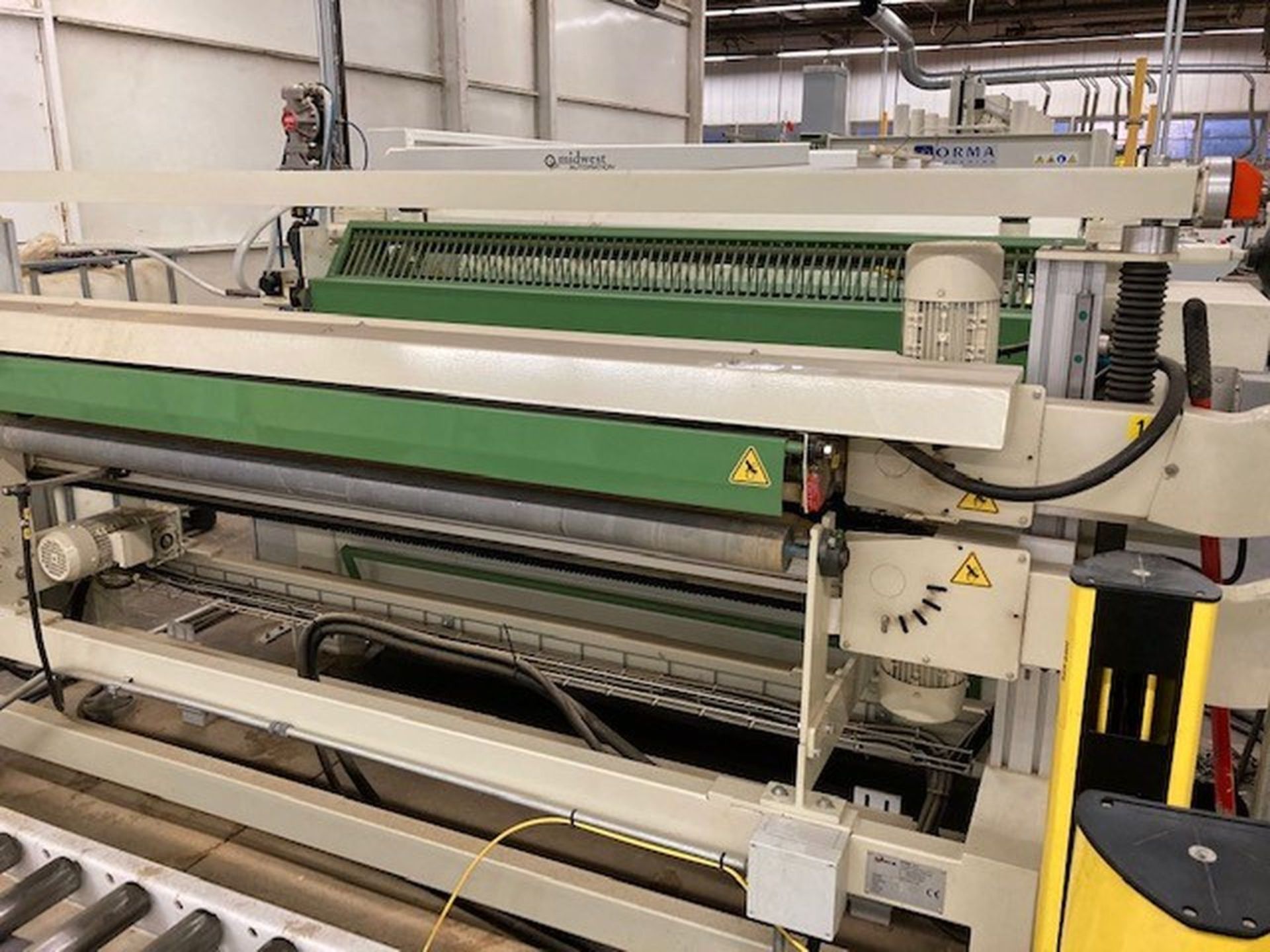 Orma Machine Type NPC/A/R 32/16 AF-BO Hot Press Line, S/N: L2330215 (2016); 63 in. x 126 in. (10' - Image 10 of 19