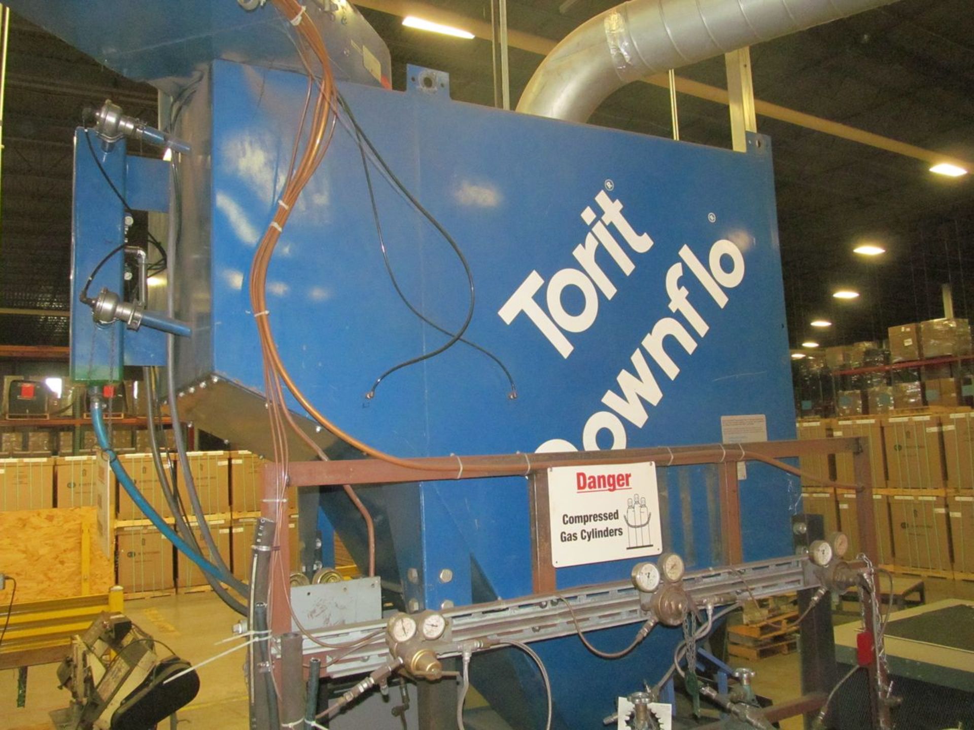 Donaldson Torit 7.5-HP Model DF T2-8 Downflo Dust Collector, S/N: IG655986-001; 3,450- RPM ( - Image 3 of 5