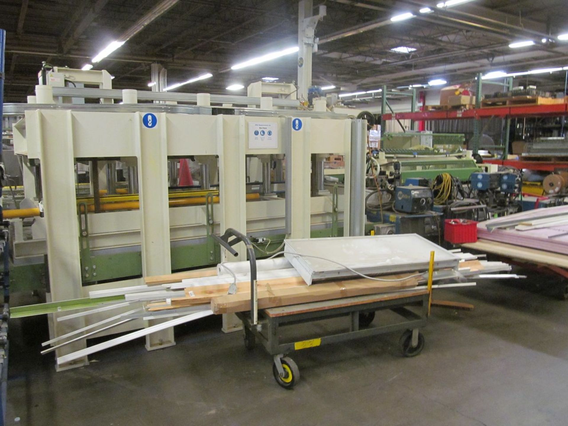 Orma Machine Type NPC/A/R 32/16 AF-BO Hot Press Line, S/N: L2330215 (2016); 63 in. x 126 in. (10' - Image 13 of 19