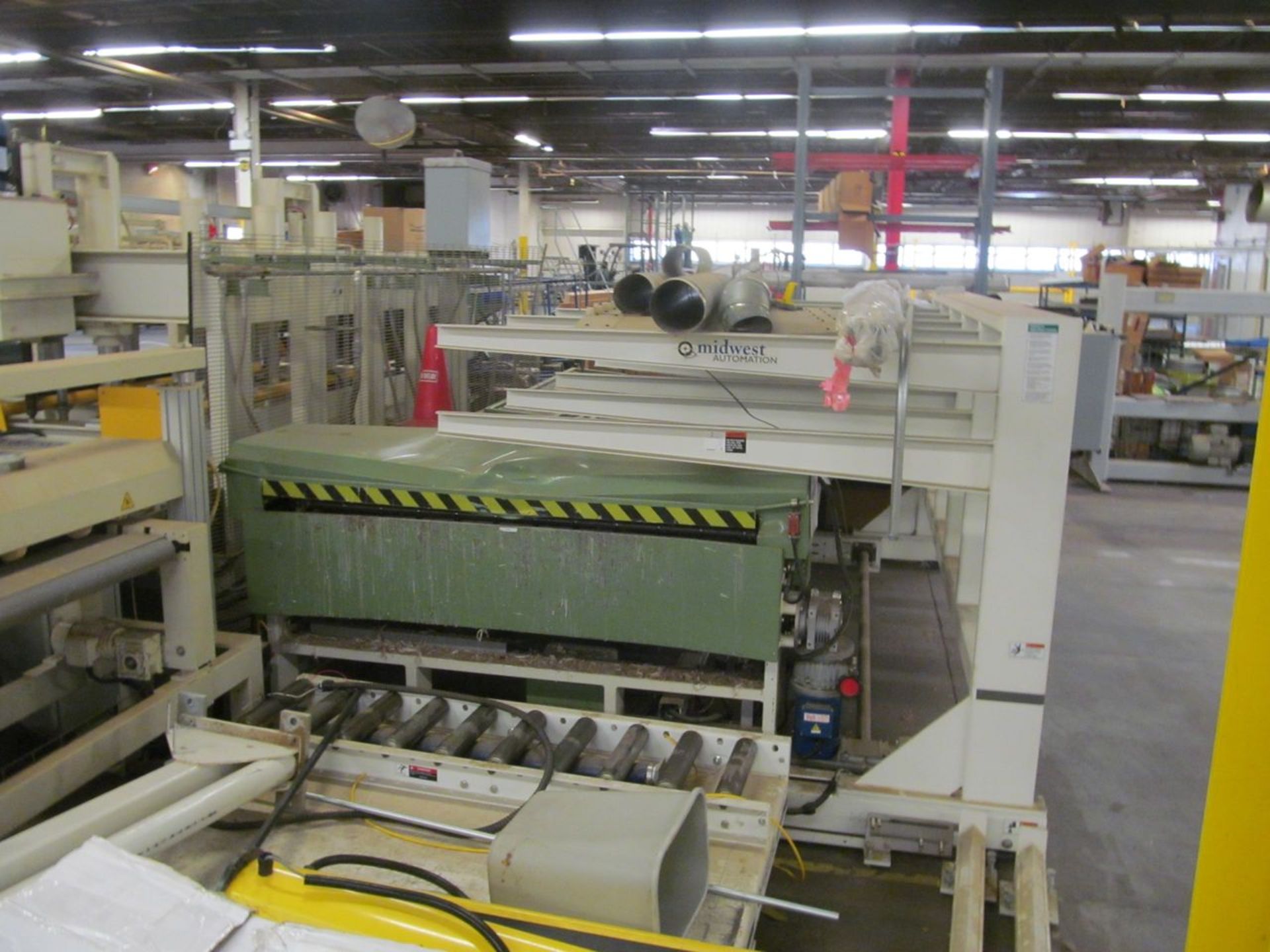 Orma Machine Type NPC/A/R 32/16 AF-BO Hot Press Line, S/N: L2330215 (2016); 63 in. x 126 in. (10' - Image 15 of 19