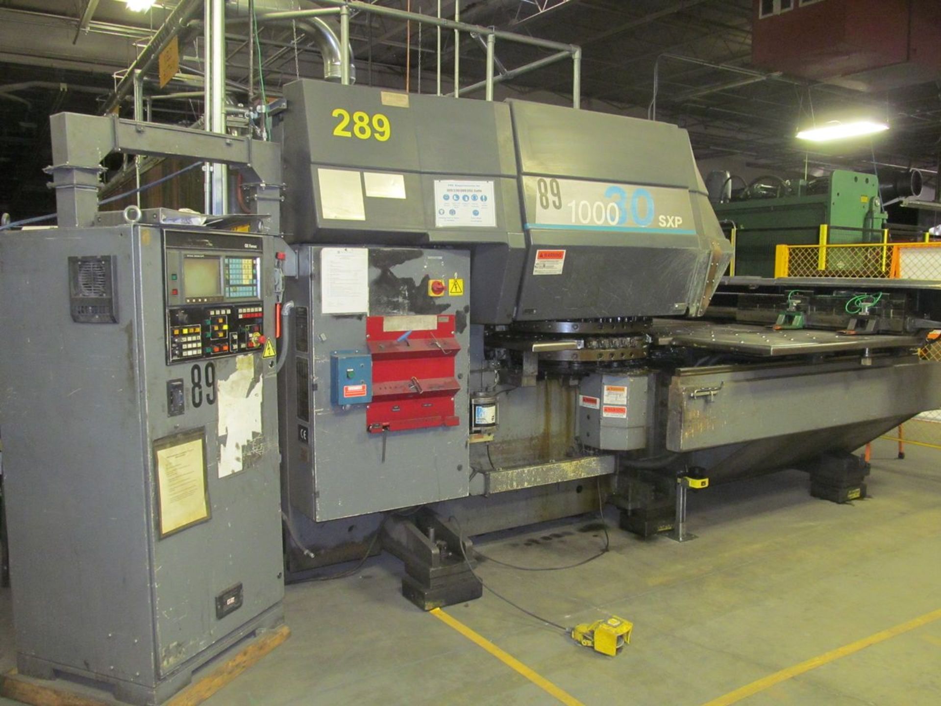 Strippit 30-Ton Model 1000XP/30 CNC Turret Punch Press, S/N: 2096103195; with GE Fanuc Series O-P - Image 2 of 8