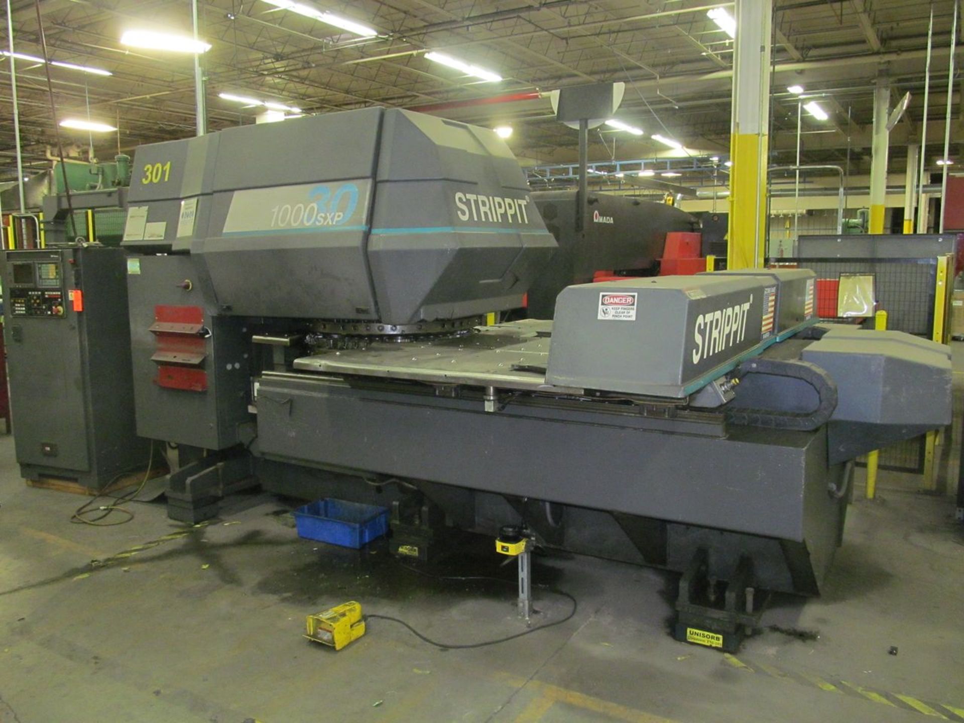 Strippit 30-Ton Capacity Model 1000 SXP/30 CNC Turret Punch Press, S/N: 2106061996; with GE Fanuc