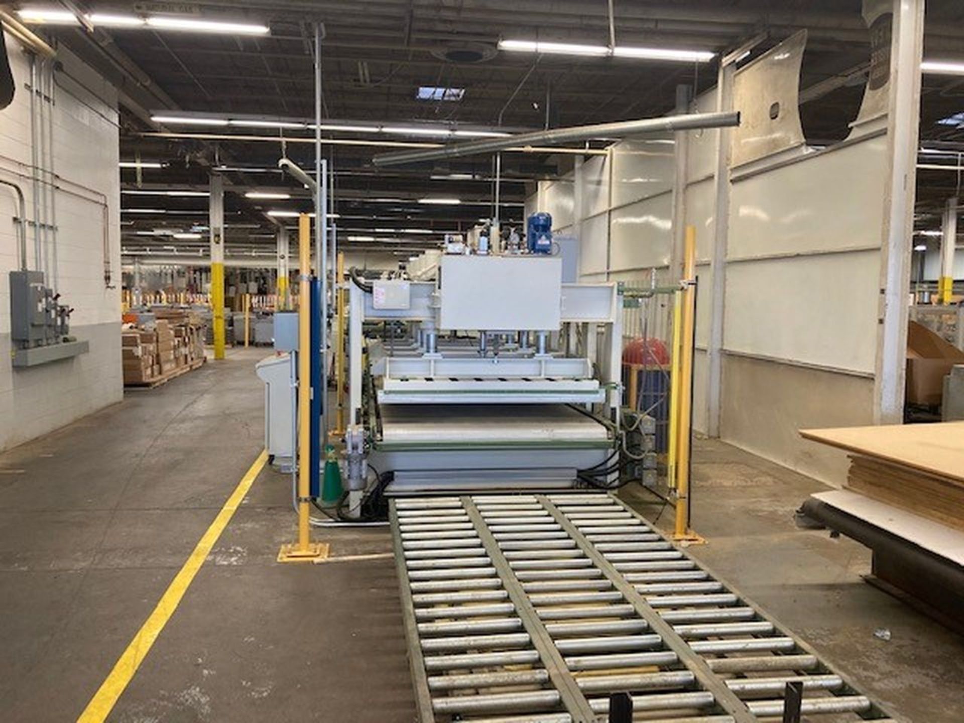 Orma Machine Type NPC/A/R 32/16 AF-BO Hot Press Line, S/N: L2330215 (2016); 63 in. x 126 in. (10' - Image 3 of 19