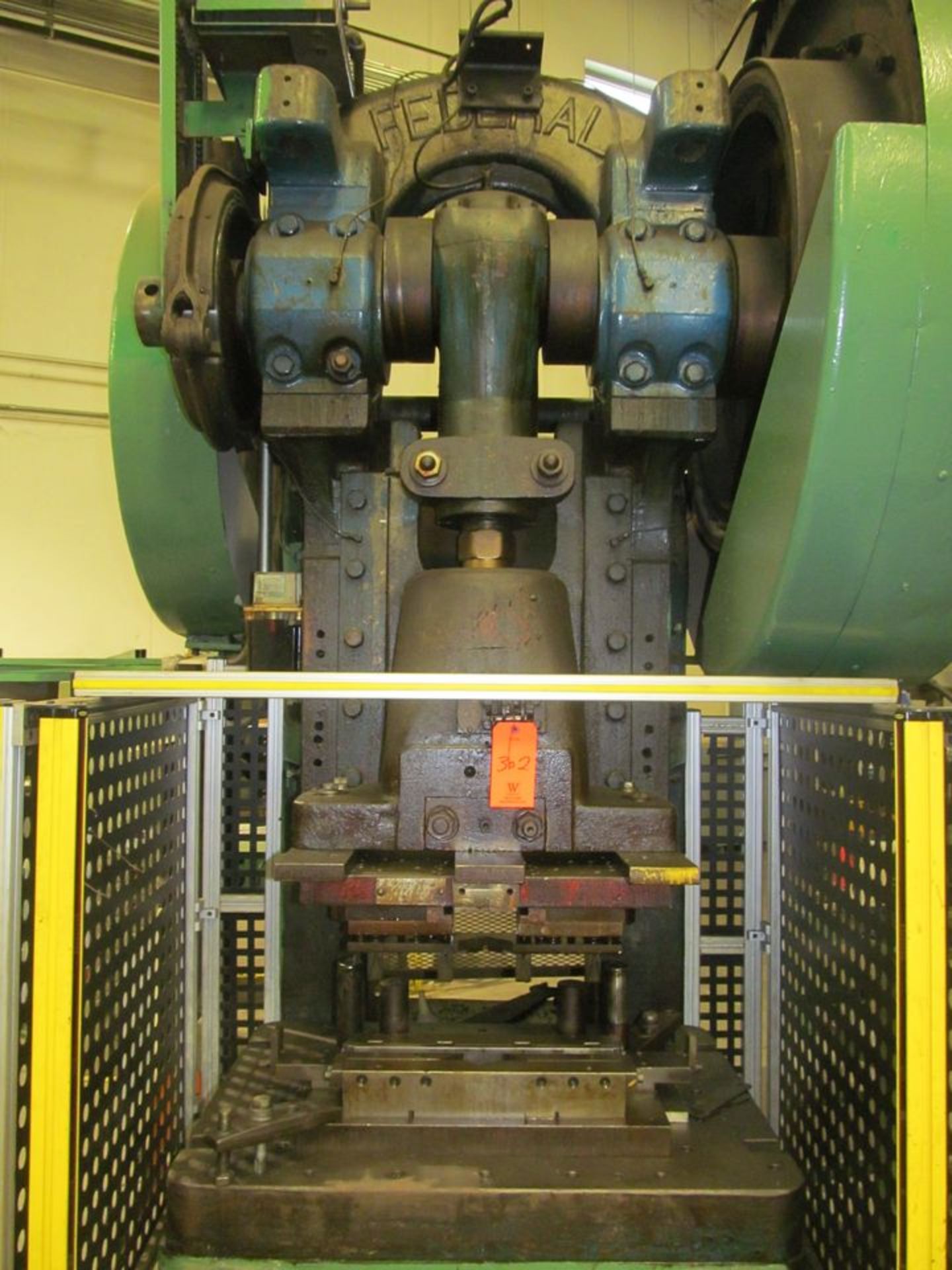 Federal 100-Ton Capacity (approx.) No. 8 Back-Geared O.B.I. Stamping Press, S/N: N/A; with Triad - Image 7 of 8