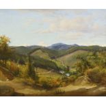 JOHANN WILHELM SCHIRMER: Blick in das Geroldsauer Tal bei Baden-Baden.