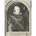 VARIA - PORTRÄTS: Philipp IV., König von Spanien. „D. Philippo IV. Austrio Hispaniarum Indiarmoq. R