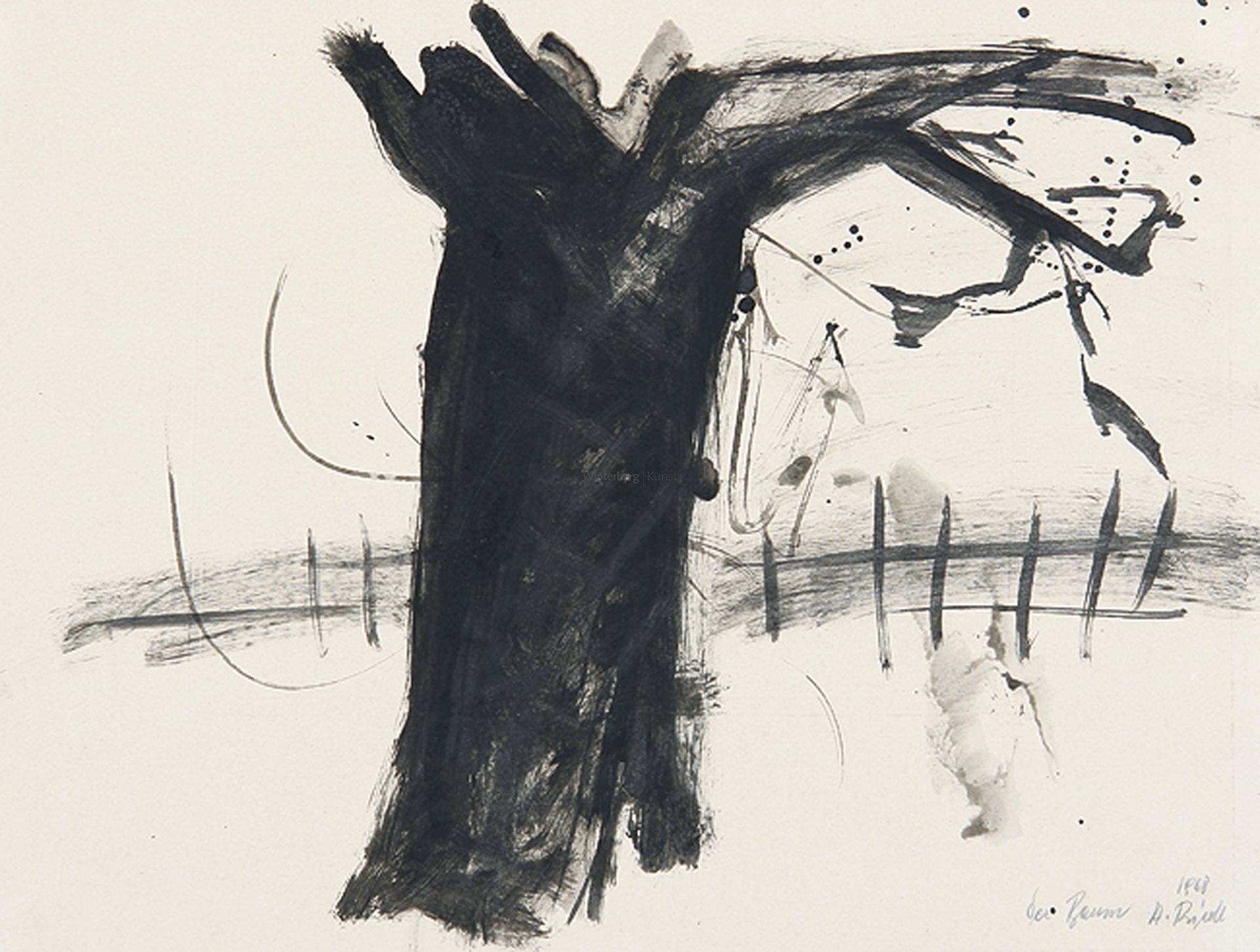 ALOIS RIEDL: „Der Baum“.