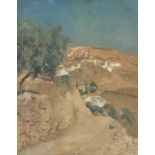 WILHELM HEMPFING: Blick auf Ronda in Andalusien.