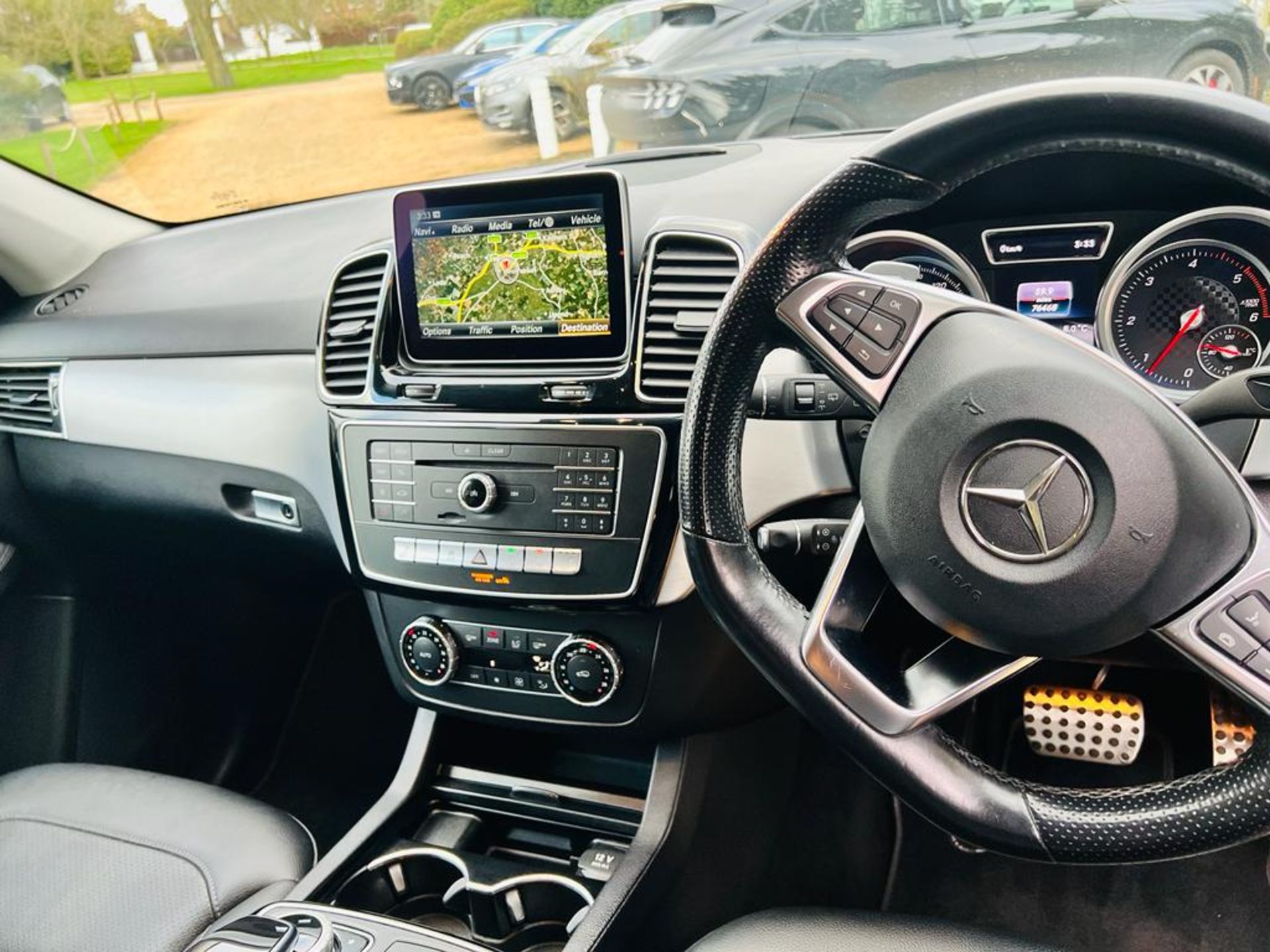 Mercedes GLE 250D 4Matic AMG Line Auto 9G - 2016 Model - Reversing Cam - Full Leather - NO VAT - Image 30 of 36