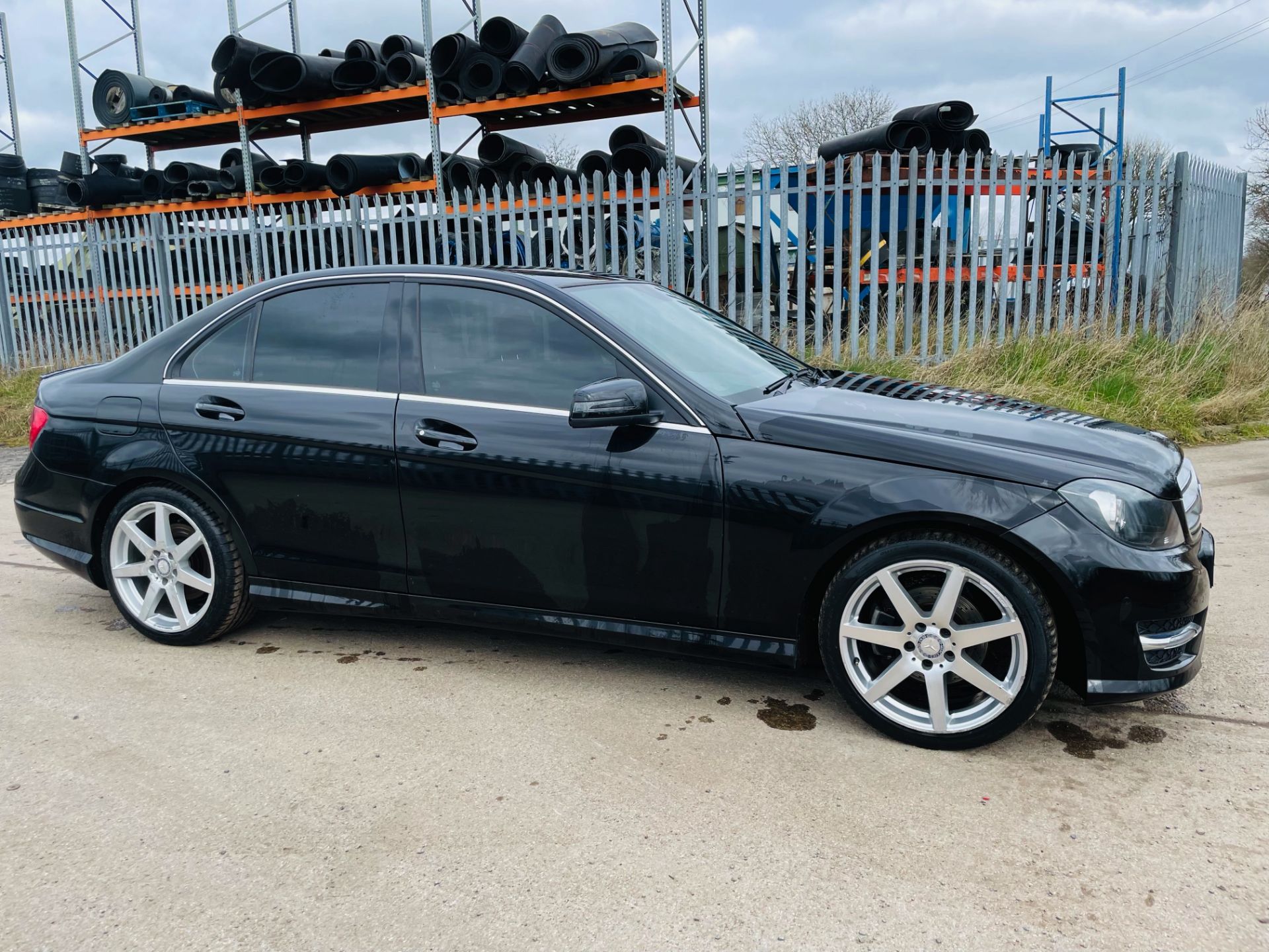 (RESERVE MET)MERCEDES C250CDI 'AMG-LINE SPORT "AUTO" 14 REG - ONLY 24K MILES GENUINE - NO VAT!!!