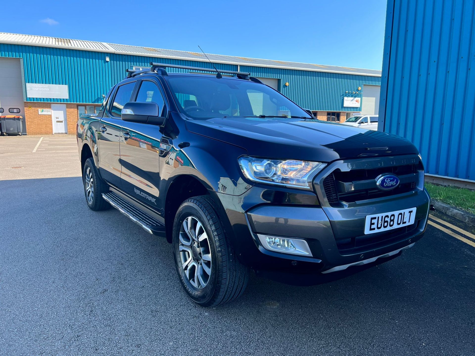 (RESERVE MET) Ford Ranger 3.2 TDCI WILDTRAK "Automatic - Huge Spec - Sat Nav - Leather 2019 year - Image 4 of 33