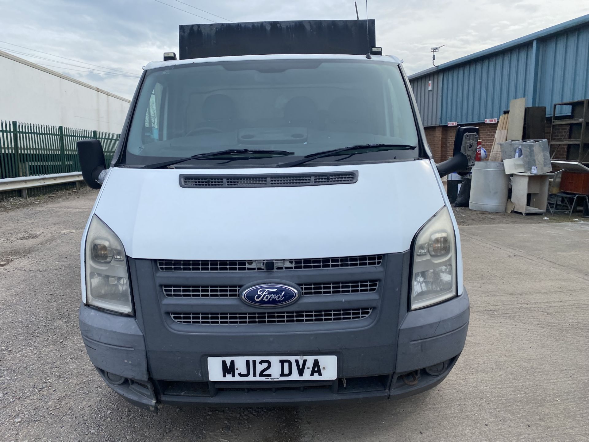 (Reserve Met) Ford Transit 2.2Tdci (125psi) T350 Tipper Truck -12 Reg - High Sides- Twin Rear Wheels - Image 3 of 15