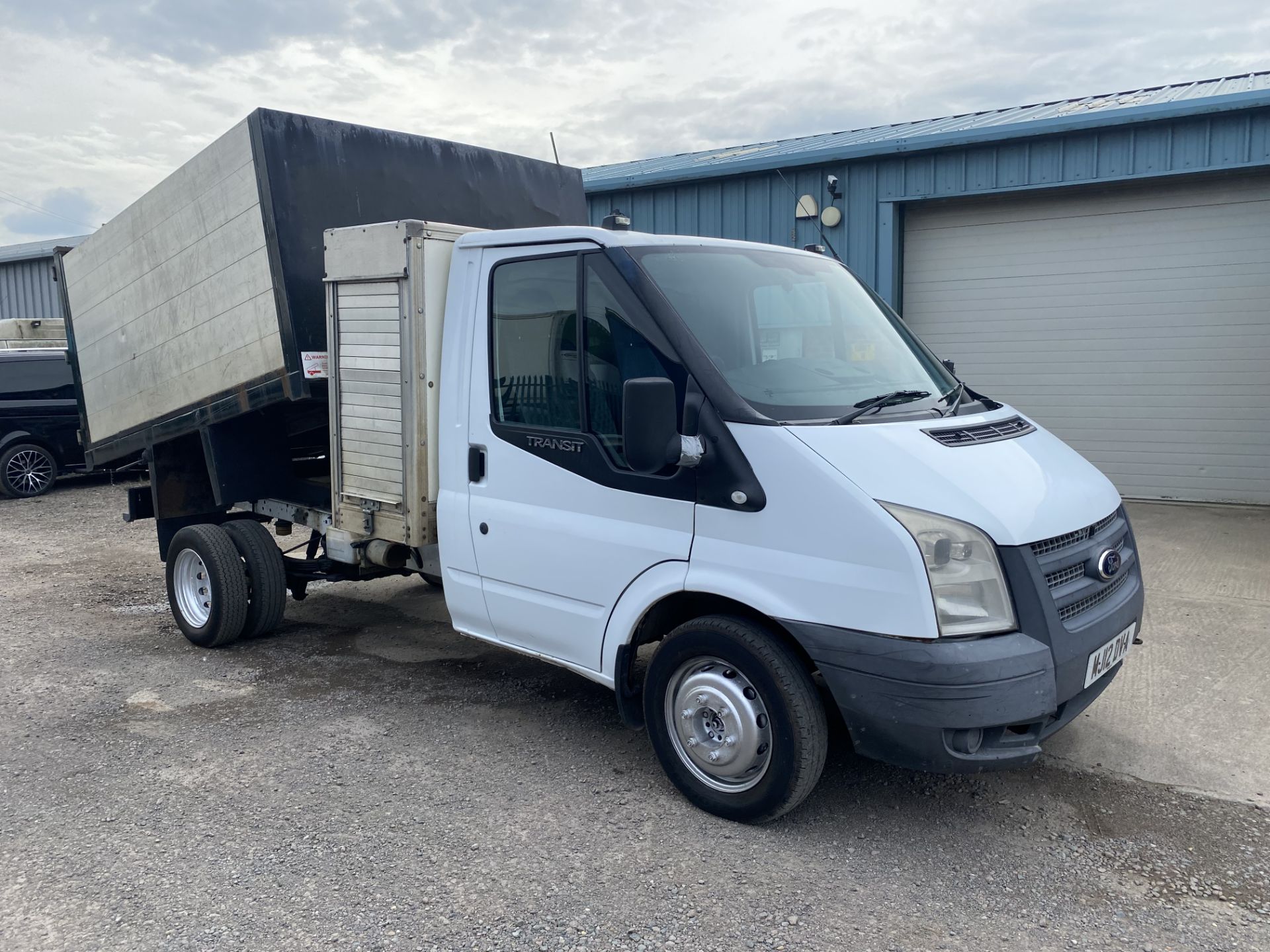 (Reserve Met) Ford Transit 2.2Tdci (125psi) T350 Tipper Truck -12 Reg - High Sides- Twin Rear Wheels