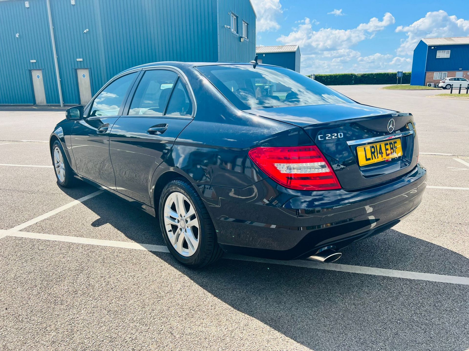 (Reserve Met) Mercedes C220Cdi "SE Executive" Blue-Efficiency (14 Reg) Only 77K Miles - Black - - Image 4 of 25