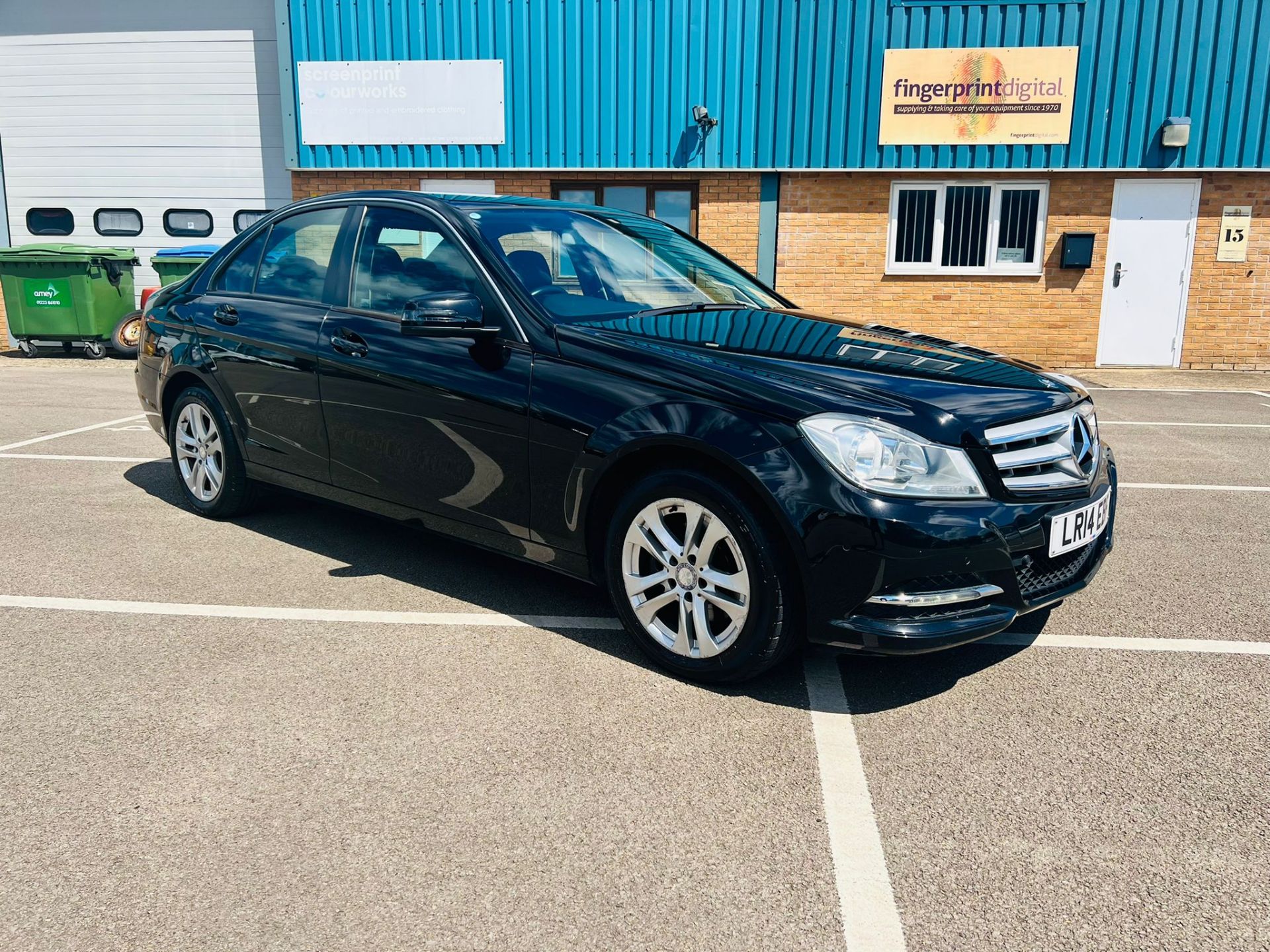 (Reserve Met) Mercedes C220Cdi "SE Executive" Blue-Efficiency (14 Reg) Only 77K Miles - Black -