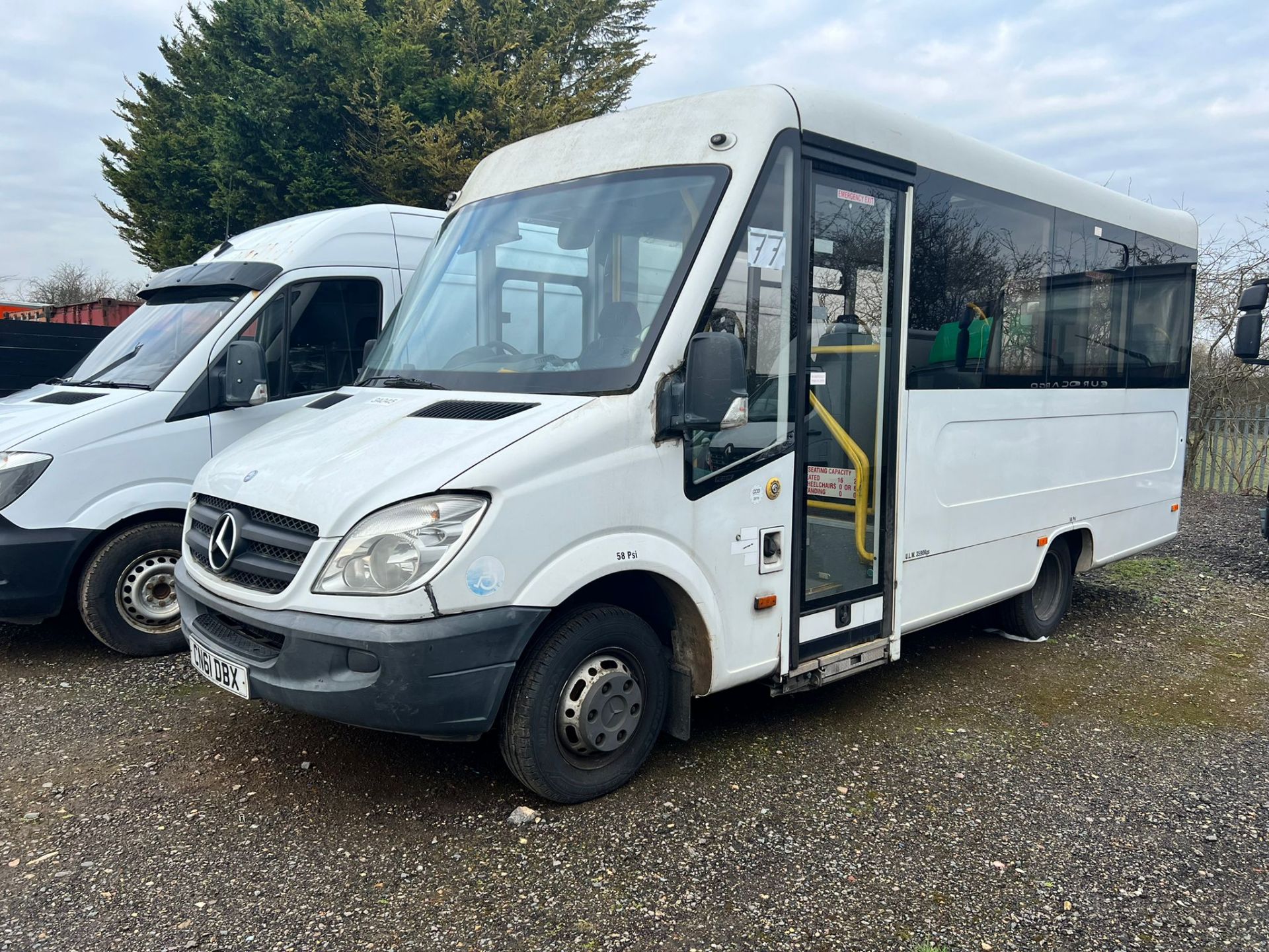 (Reserve Met) Mercedes Benz Sprinter 513 CDI 2.1 TD Auto 17 Seater Mini Bus (LWB) - 2012 Reg- NO VAT