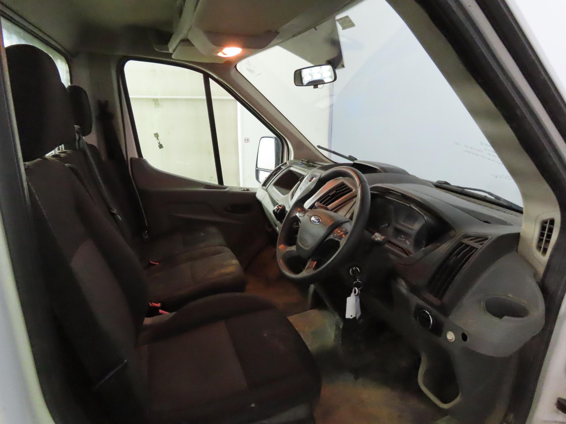 FORD TRANSIT 2.0TDCI "130BHP" 14 FT ALLOY DROPSIDE TRUCK -2019 MODEL -MULTIFUNCTION STEERING WHEEL - Image 10 of 12