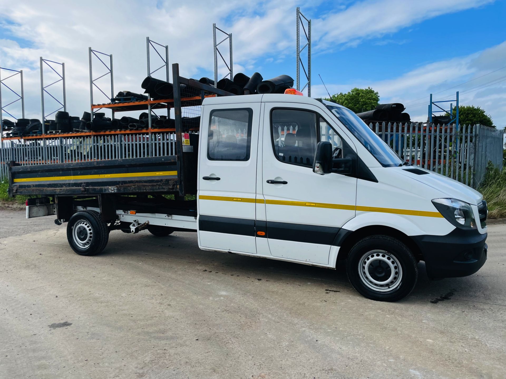 Mercedes Sprinter 314cdi LWB Crew Cab Tipper *2019 Model* Euro 6-ULEZ Compliant-7 Seater-Low Mileage - Image 7 of 16