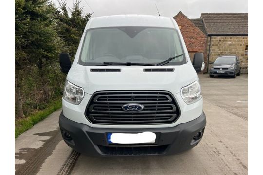 (Reserve Met) FORD TRANSIT 130 T350 *LWB PANEL VAN* (68 REG ~ EURO 6 *AIR CON & SAT NAV* (3500KG) - Image 7 of 10