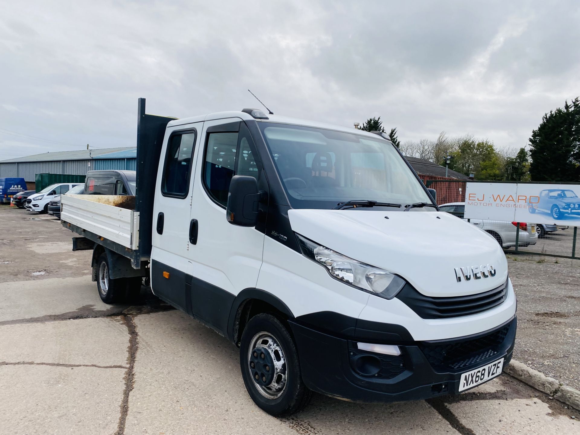IVECO DAILY 35C15 "Long Wheel Base" Double Cab Dropside - 68 Reg - ONLY 74000 Miles - 1 Owner - Image 2 of 17