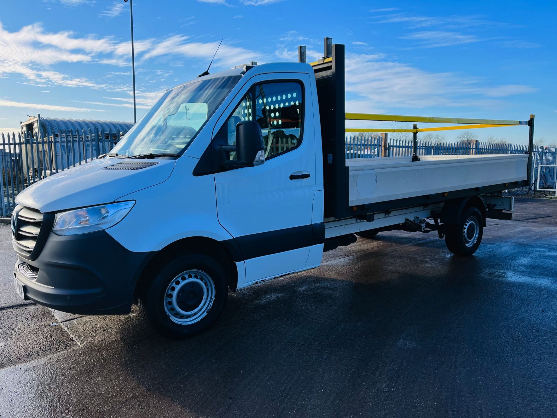 Mercedes-Benz Sprinter 314Cdi Extra Long Wheel Base Alloy Dropside (3500kg) 68 Reg "New Shape" - Image 7 of 20