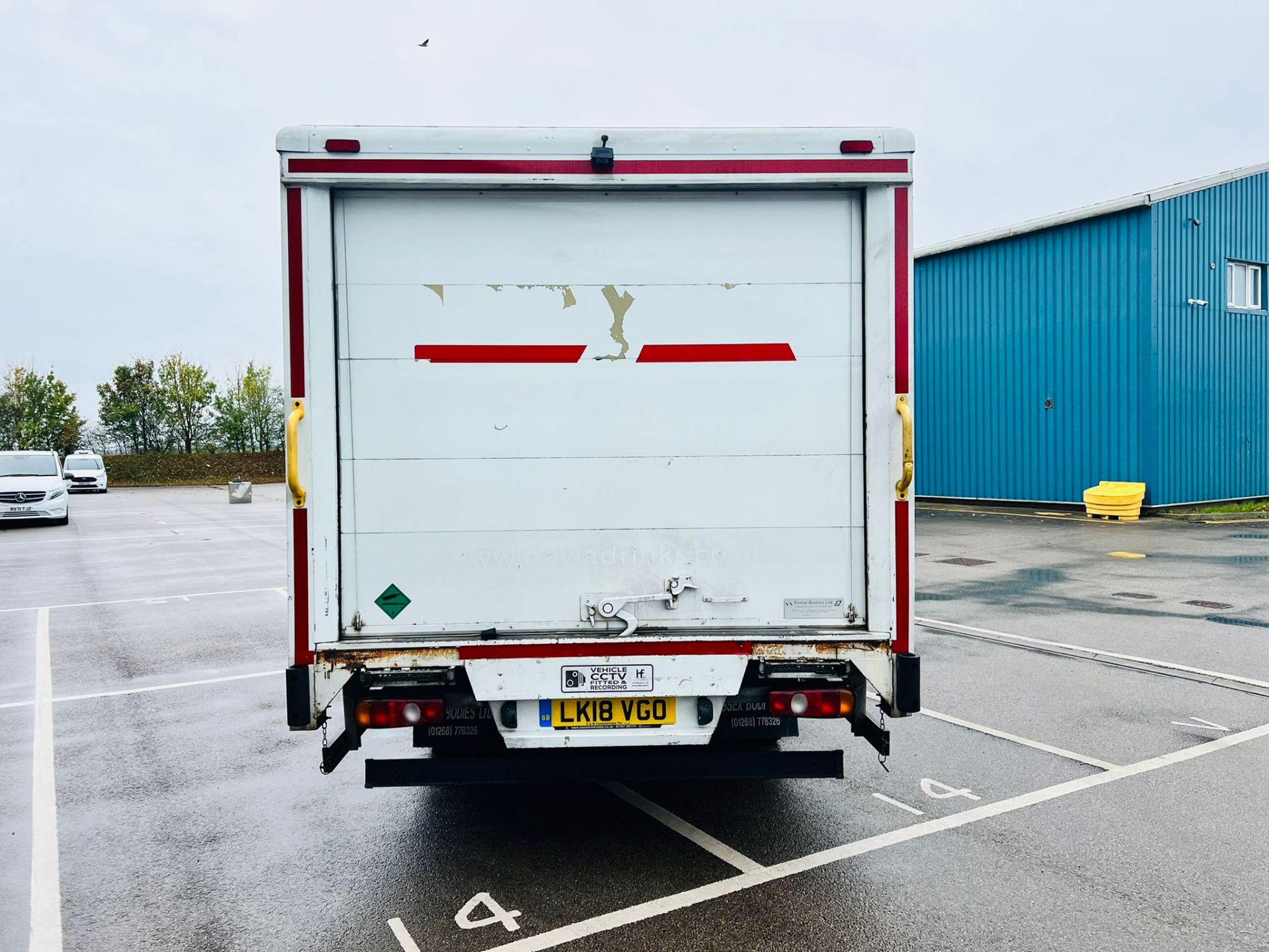 (RESERVE MET)Mitsubishi Fuso Canter 7C15 38 3.0 TD - 7.5 Curtainsider - 2018 18 Reg-69599 Miles Only - Image 9 of 15