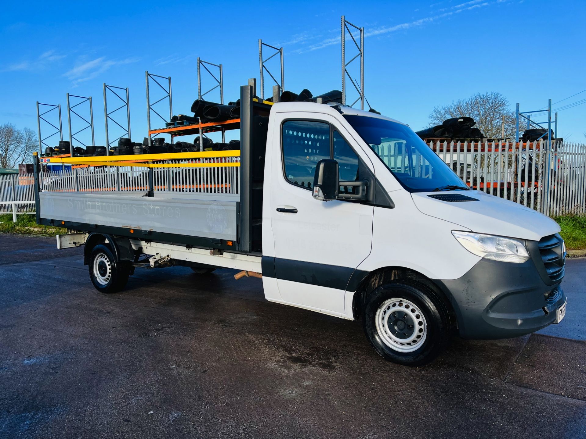 Mercedes-Benz Sprinter 314Cdi Extra Long Wheel Base Alloy Dropside (3500kg) 68 Reg "New Shape" - Image 2 of 20